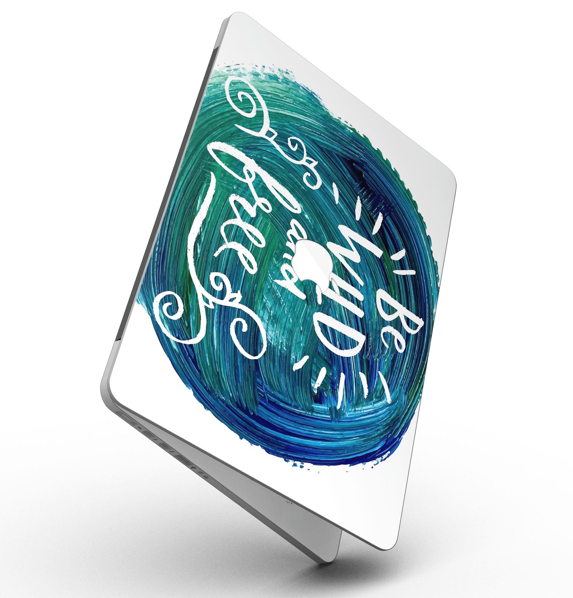 Be Wild and Free MacBook Pro skin featuring vibrant design, perfect fit for Retina Display, showcasing gloss finish.