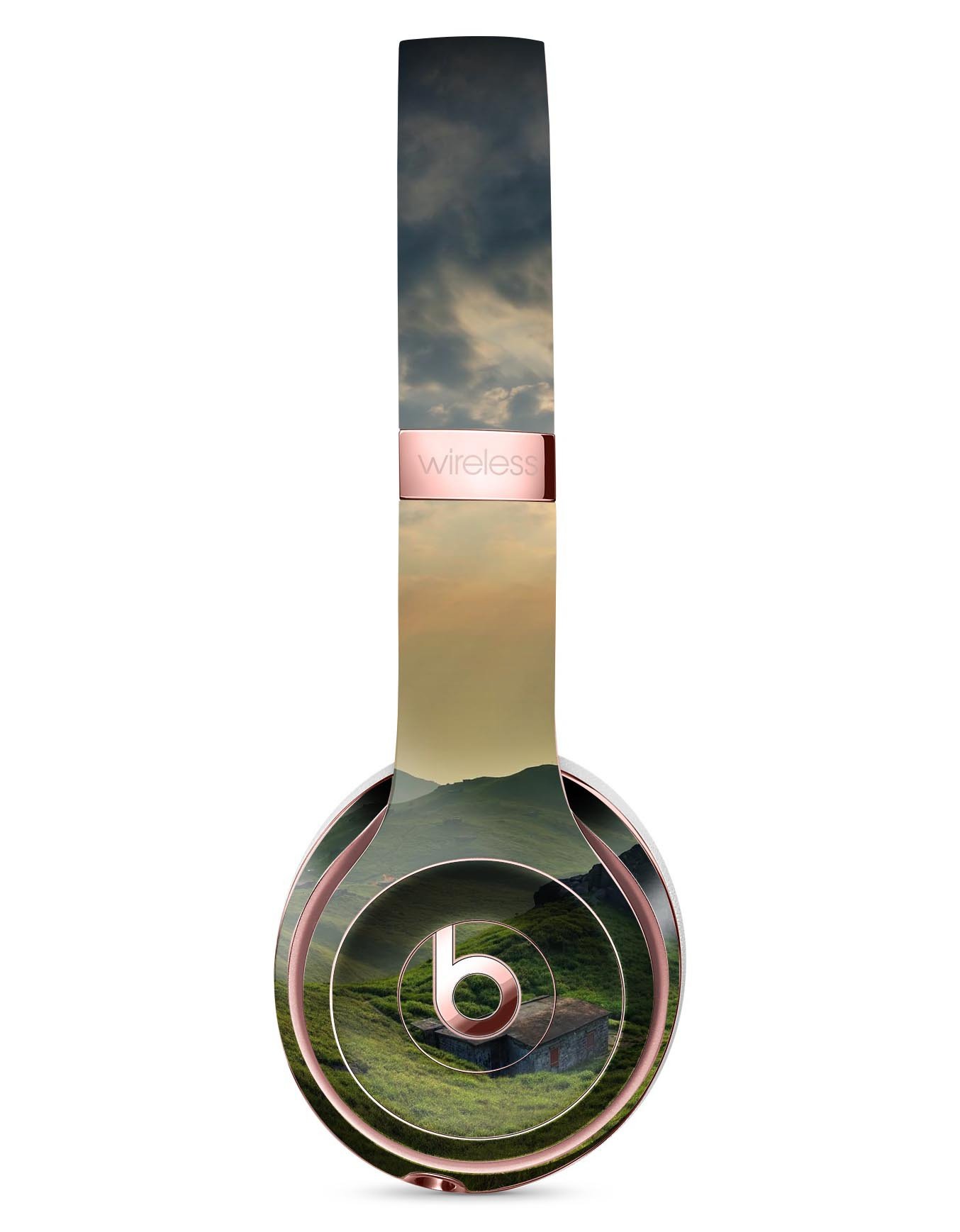 Beautiful Countryside Full-Body Skin Kit for Beats by Dre Solo 3, showcasing vibrant countryside design and precise fit.