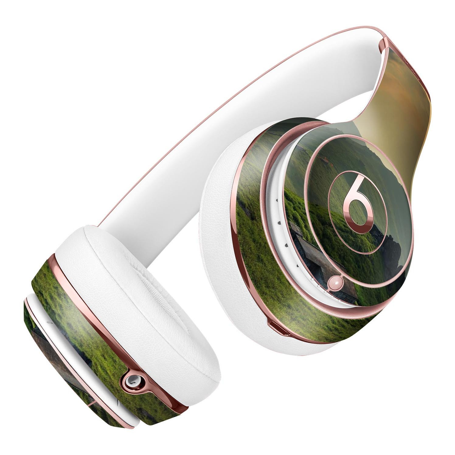 Beautiful Countryside Full-Body Skin Kit for Beats by Dre Solo 3, showcasing vibrant countryside design and precise fit.