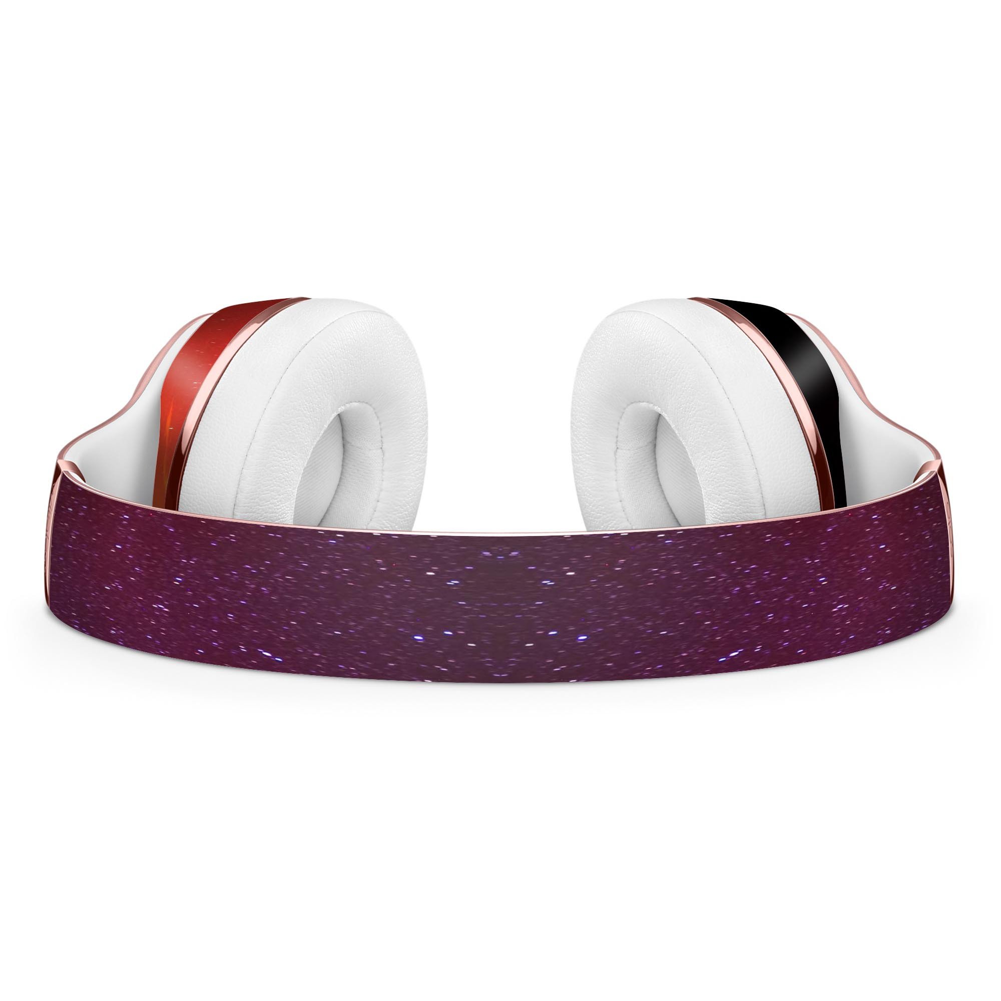 Beautiful Milky Way Sunset Full-Body Skin Kit for Beats by Dre Solo 3 Wireless Headphones, showcasing vibrant colors and intricate design.