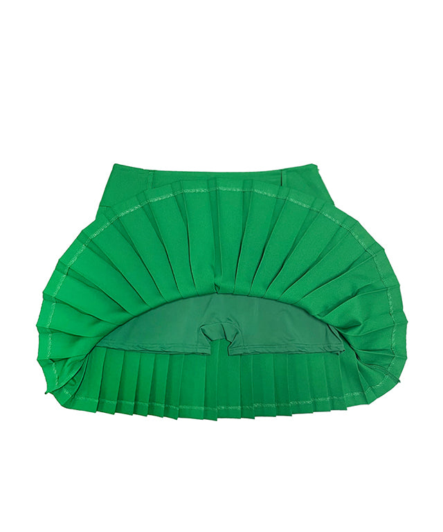 BENECIA 12 Cera Skirt in Green, showcasing its elegant design and fabric texture.