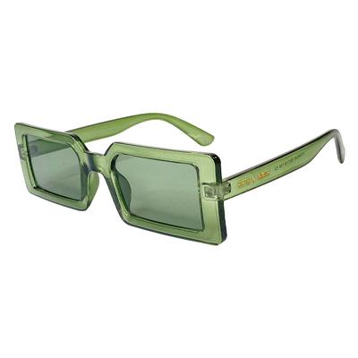 Berlin Sunglasses featuring a modern rectangular frame with UV protection.