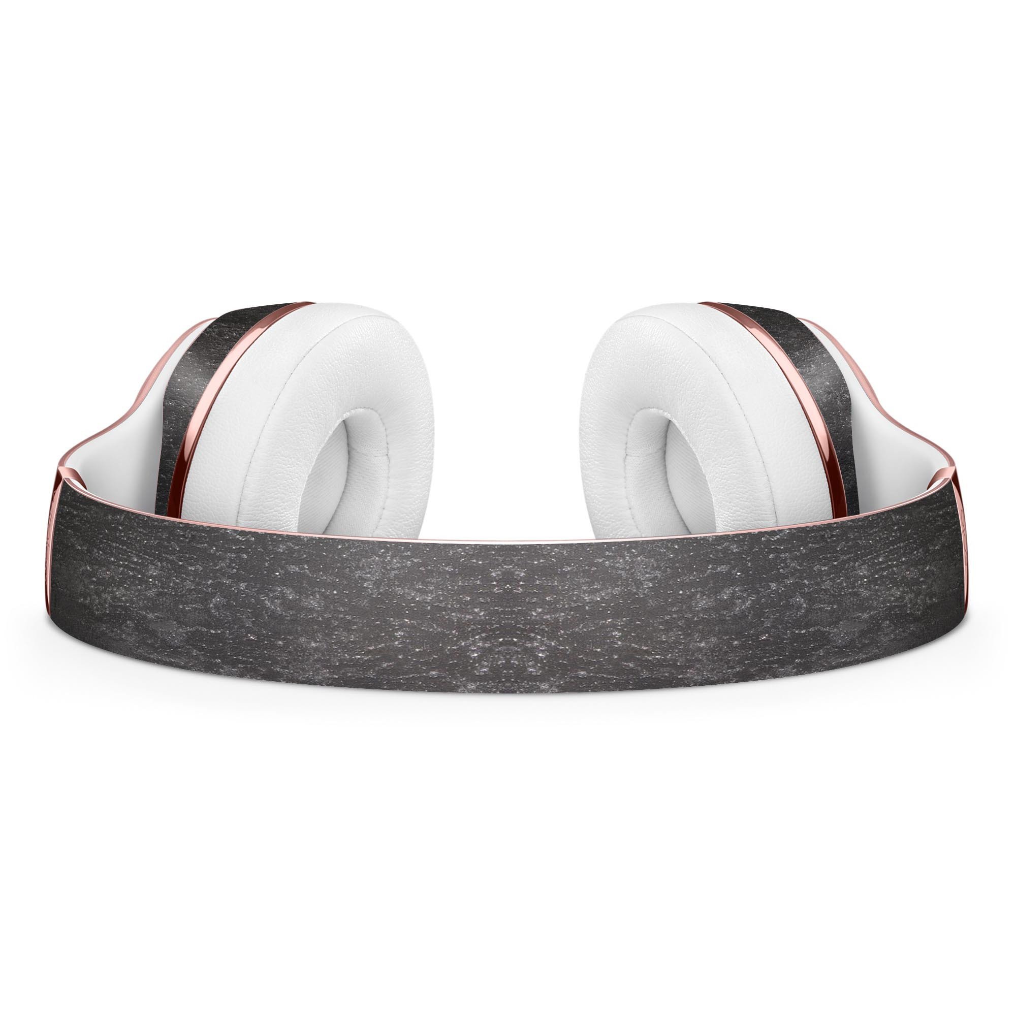 Black Grunge Acid Washed Skin Kit for Beats by Dre Solo 3 Wireless Headphones, showcasing a stylish design and premium vinyl material.