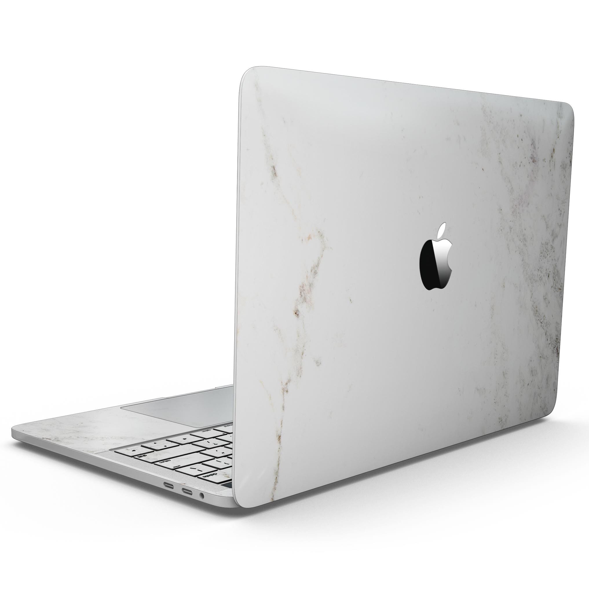 Bland Marble Surface skin for 13" MacBook Pro without Touch Bar, showcasing a stylish marble design.