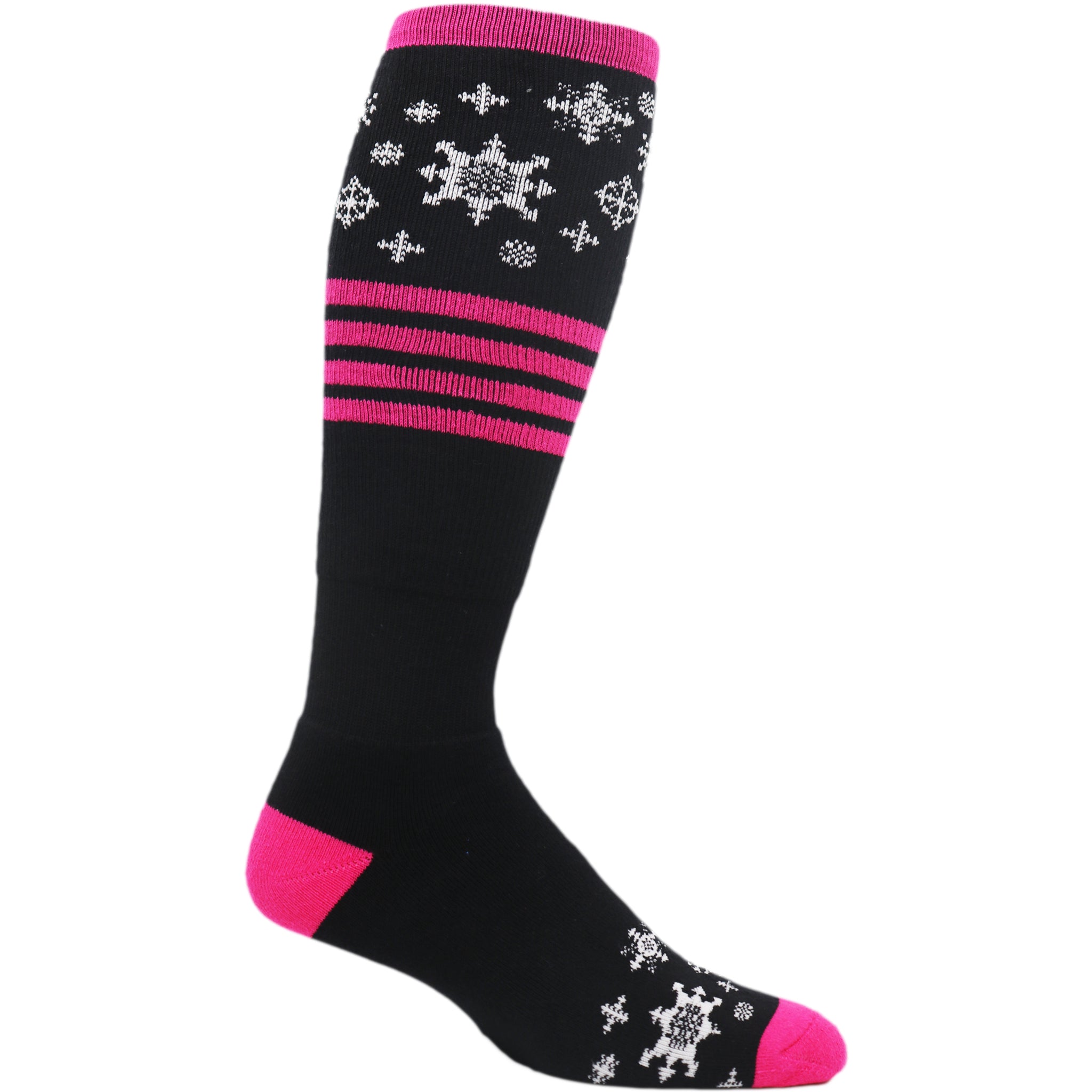 Blizzard Dead Lift Socks in knee-high design, showcasing full-cushion material and vibrant colors, ideal for winter sports.