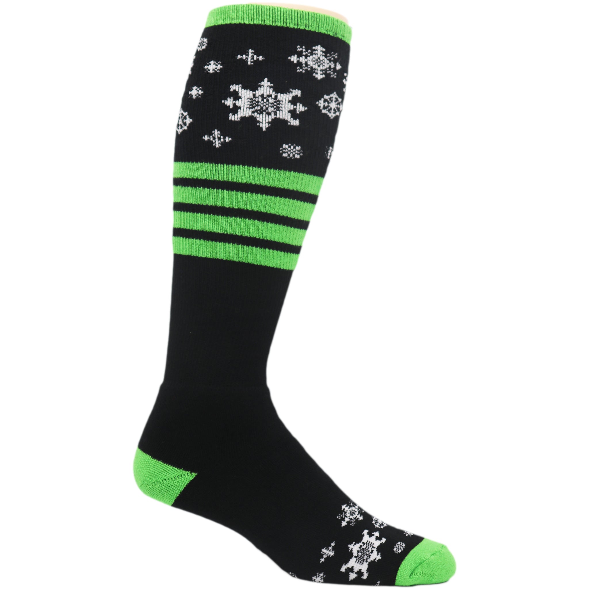 Blizzard Dead Lift Socks in knee-high design, showcasing full-cushion material and vibrant colors, ideal for winter sports.