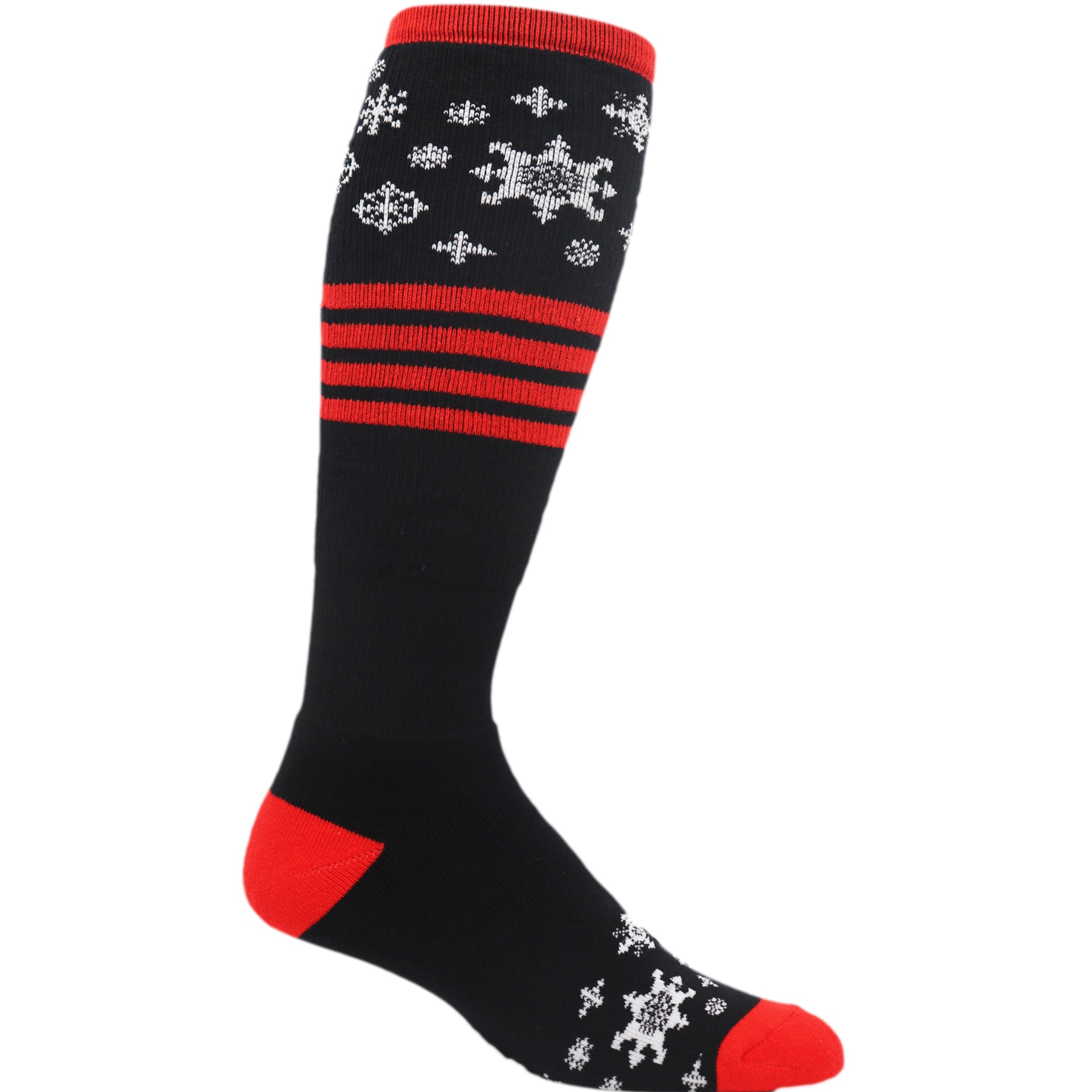 Blizzard Dead Lift Socks in knee-high design, showcasing full-cushion material and vibrant colors, ideal for winter sports.