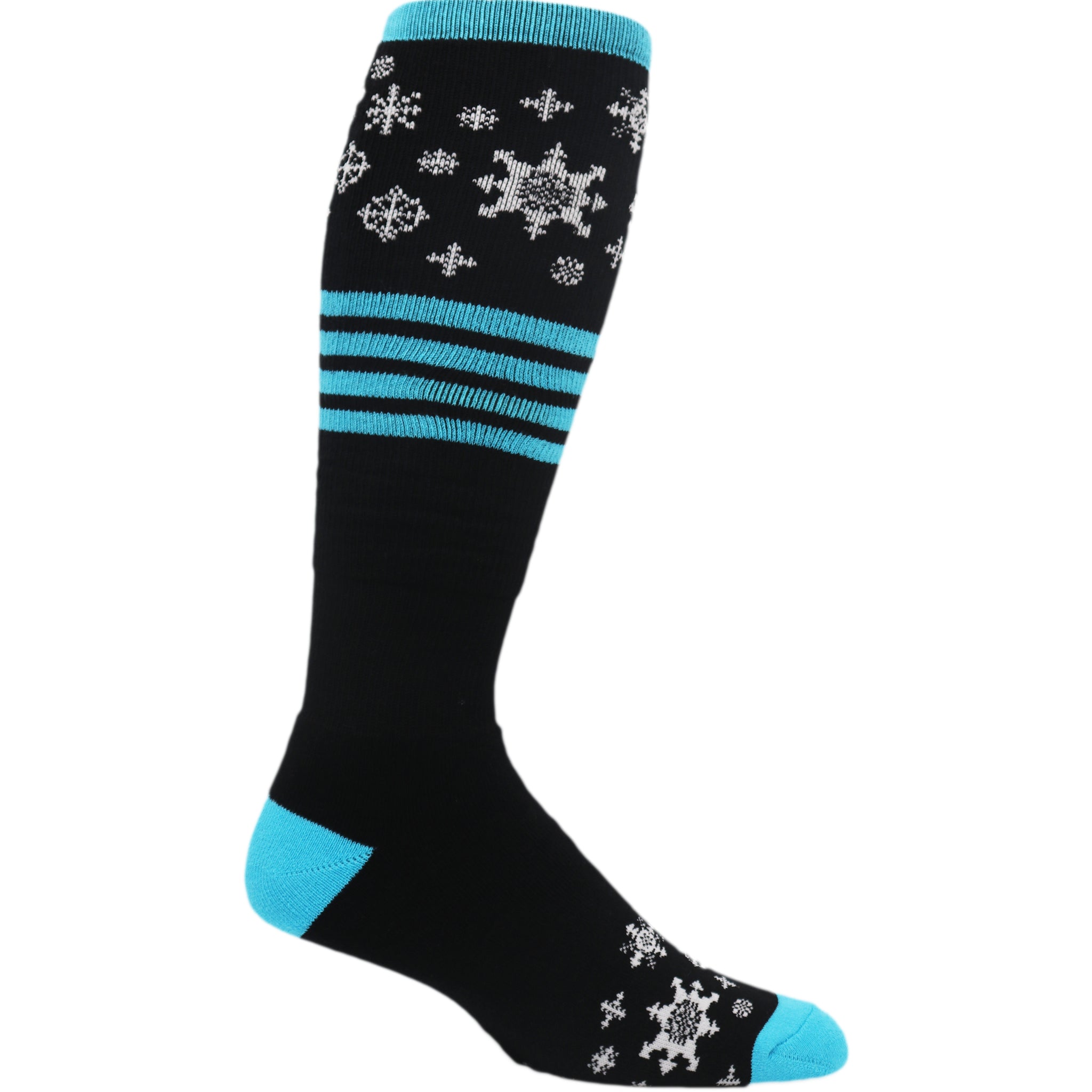 Blizzard Dead Lift Socks in knee-high design, showcasing full-cushion material and vibrant colors, ideal for winter sports.