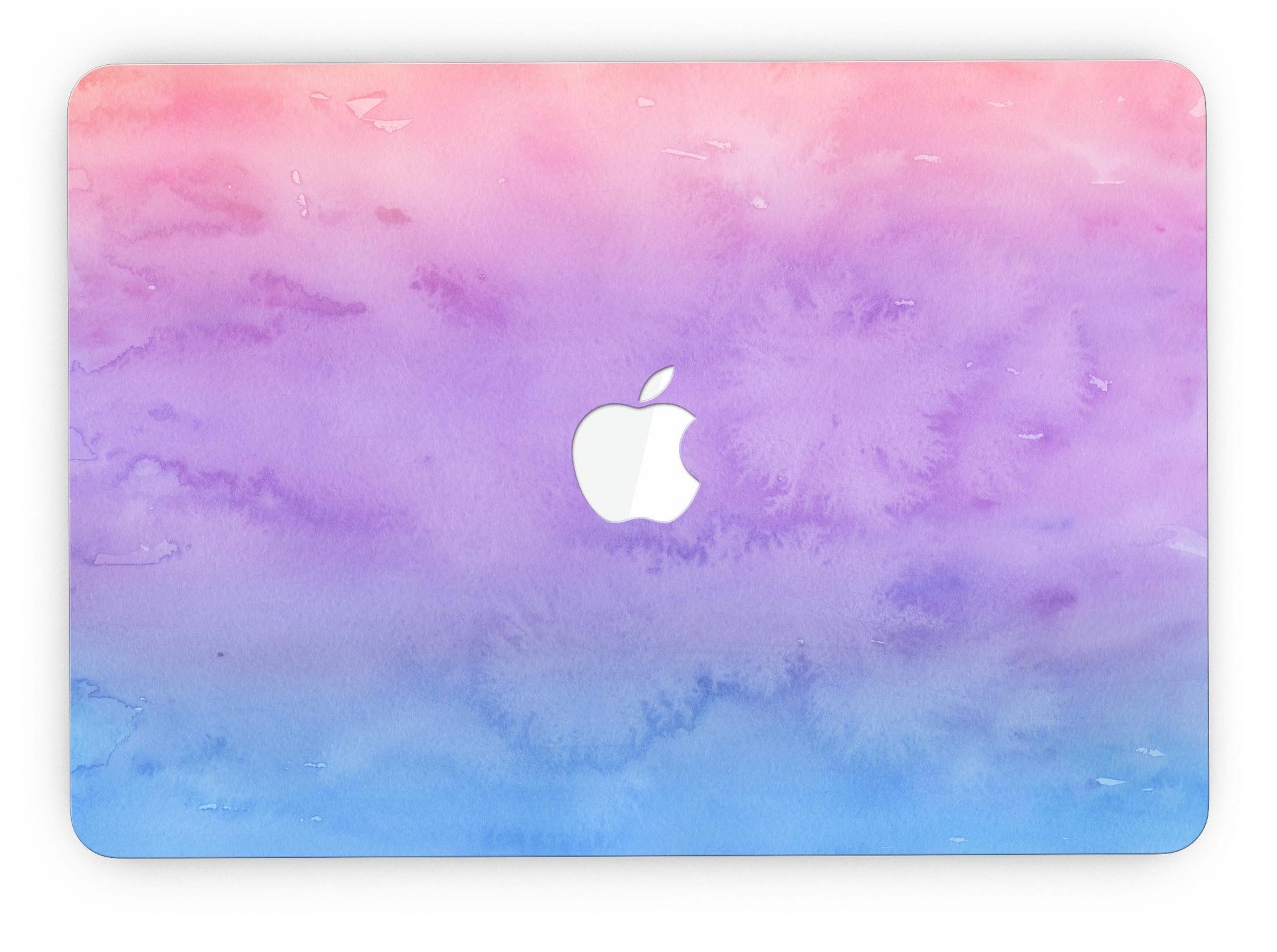 Blotted 6836432 Absorbed Watercolor Texture skin for MacBook Pro with Retina Display, showcasing vibrant colors and unique design.