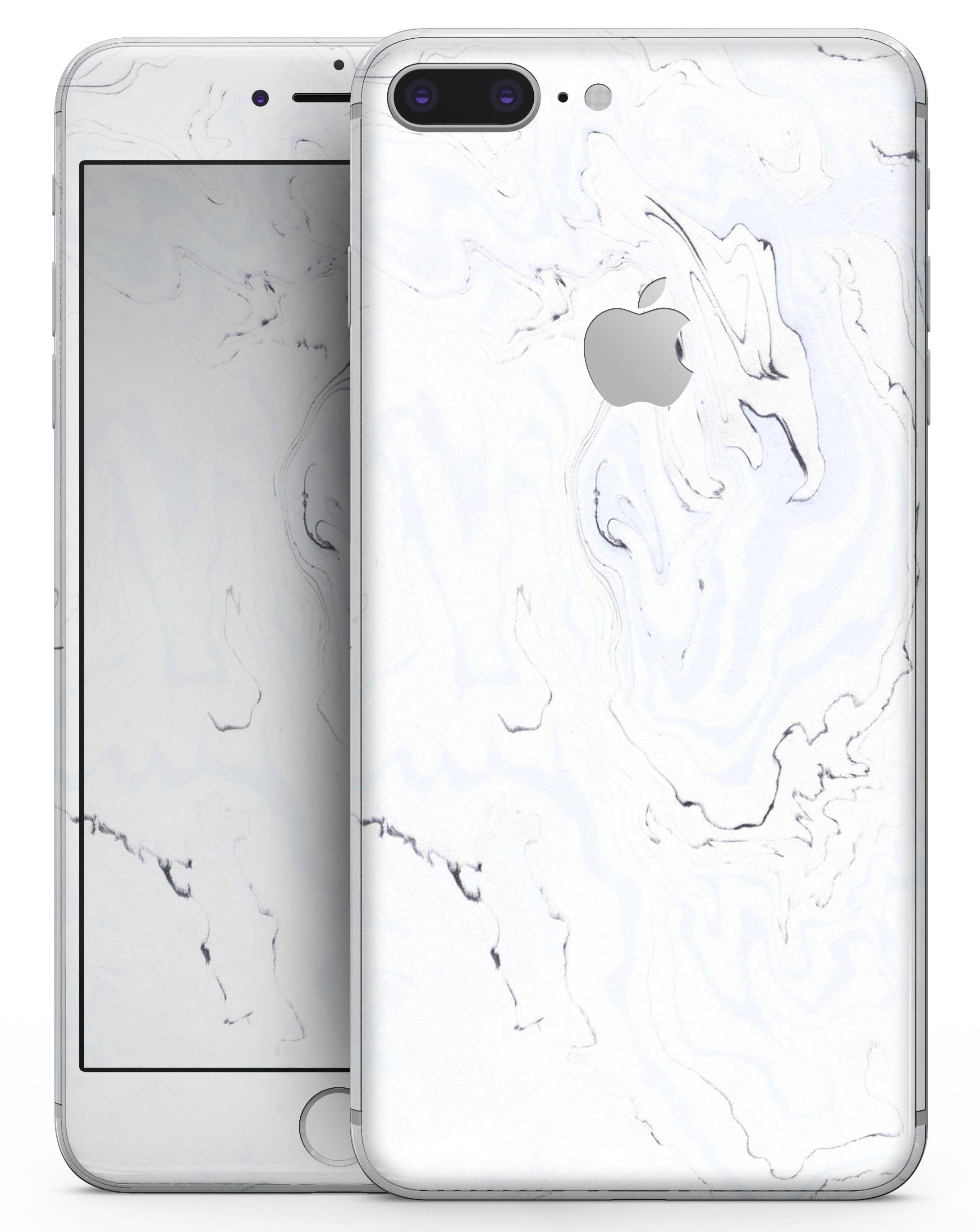 Blue 22 Textured Marble skin for iPhone 8 and 8 Plus, showcasing a stylish design with a textured marble finish.