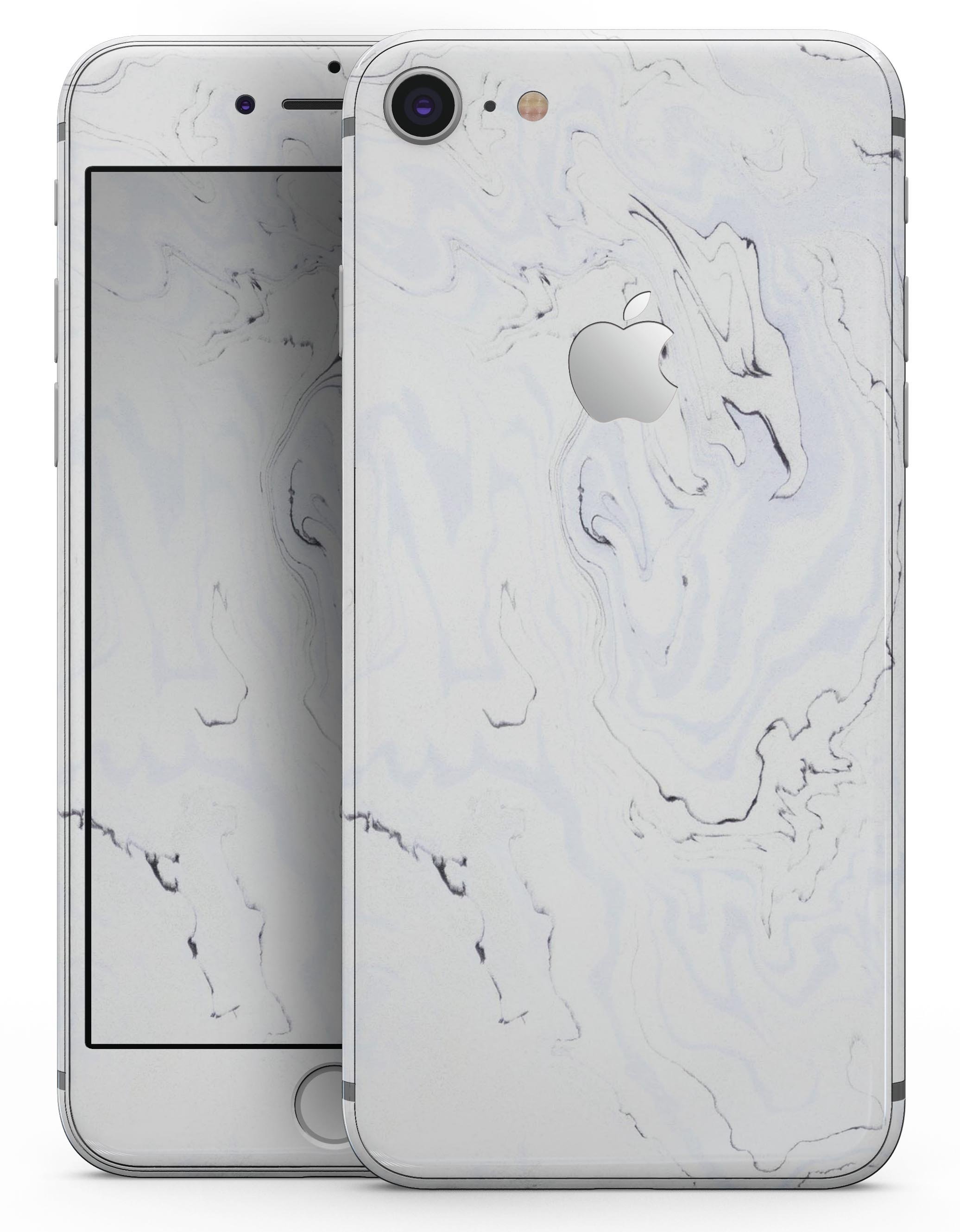 Blue 22 Textured Marble skin for iPhone 8 and 8 Plus, showcasing a stylish design with a textured marble finish.