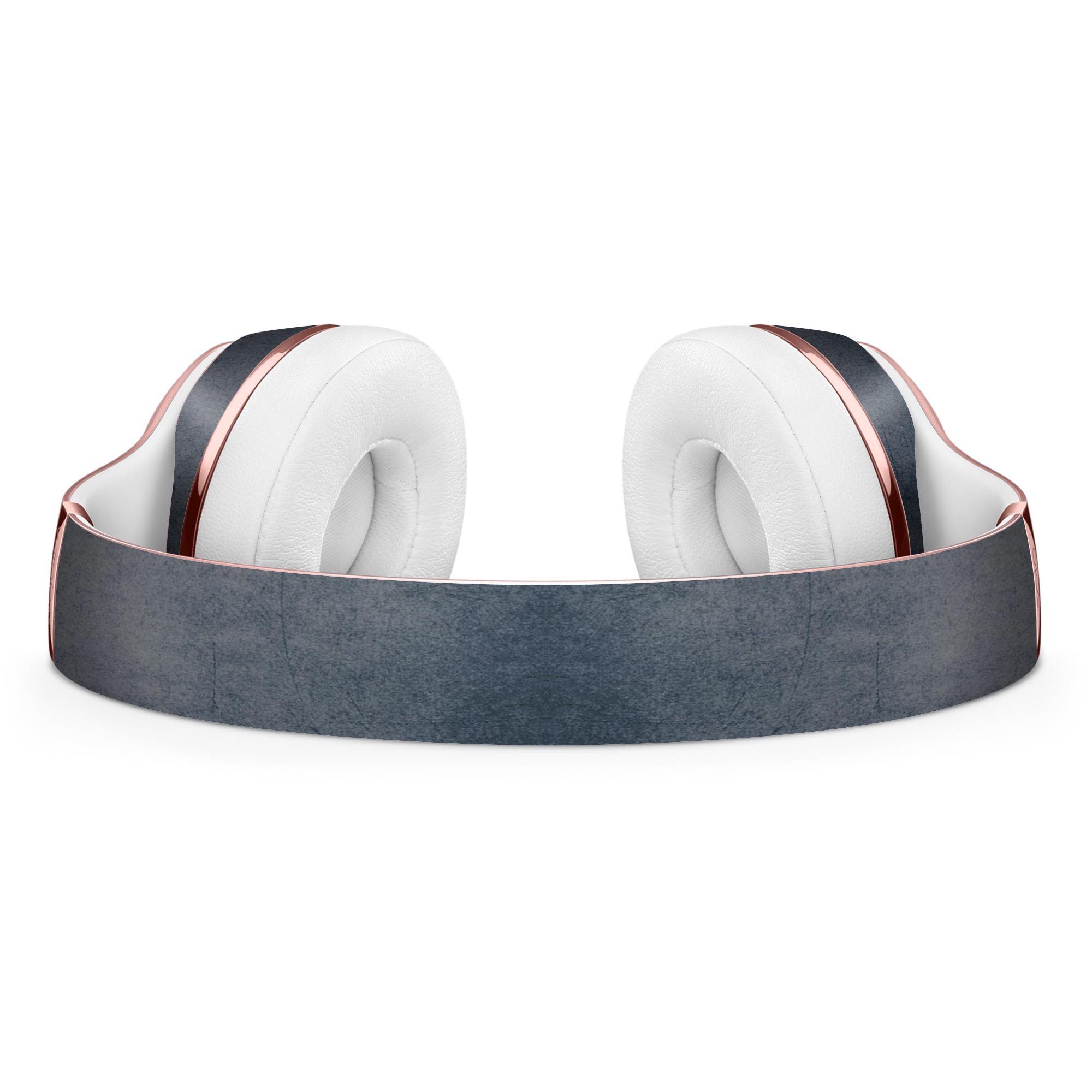 Blue Concrete Grunge Surface skin kit for Beats by Dre Solo 3 Wireless headphones, showcasing a stylish design and protective features.