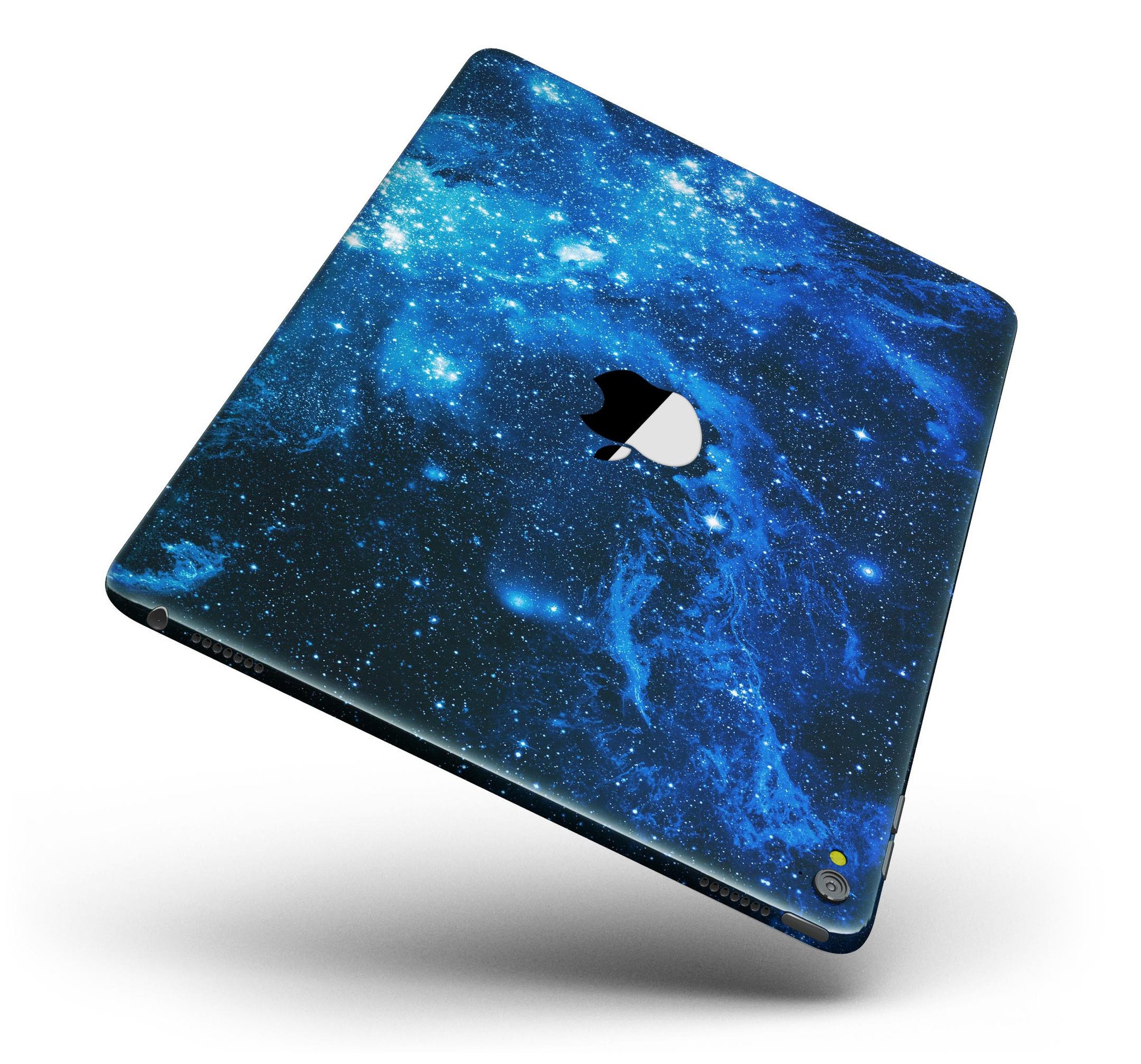 Blue Hue Nebula Full Body Skin for iPad Pro, showcasing vibrant colors and sleek design.