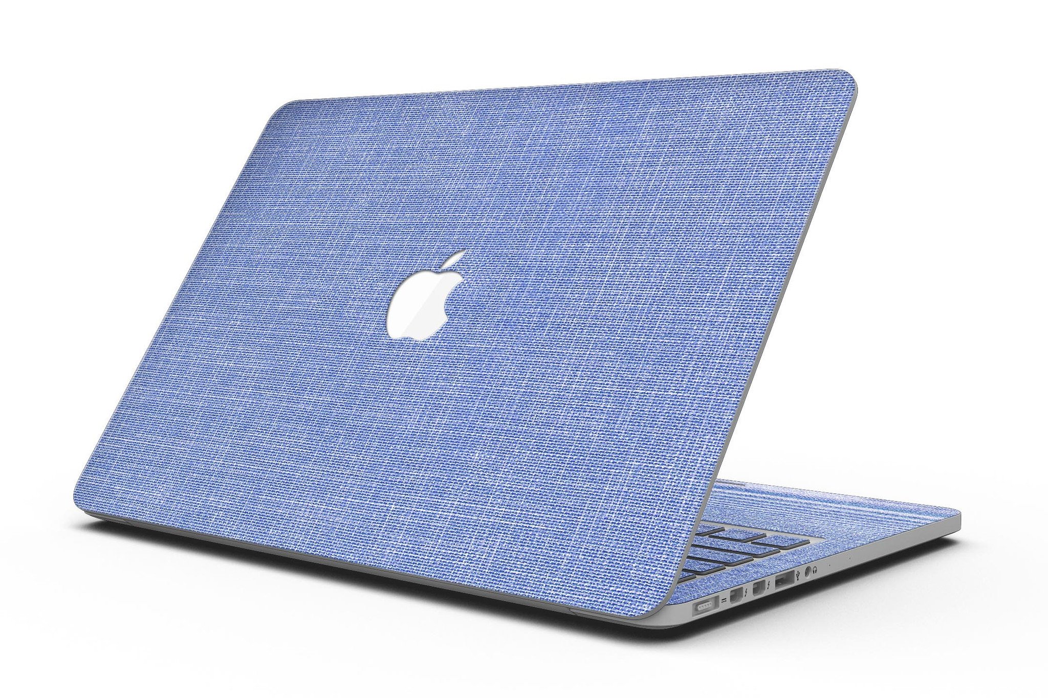 Blue Jean Overall Pattern skin for MacBook Pro with Retina Display, showcasing stylish denim design and precise cut for perfect fit.