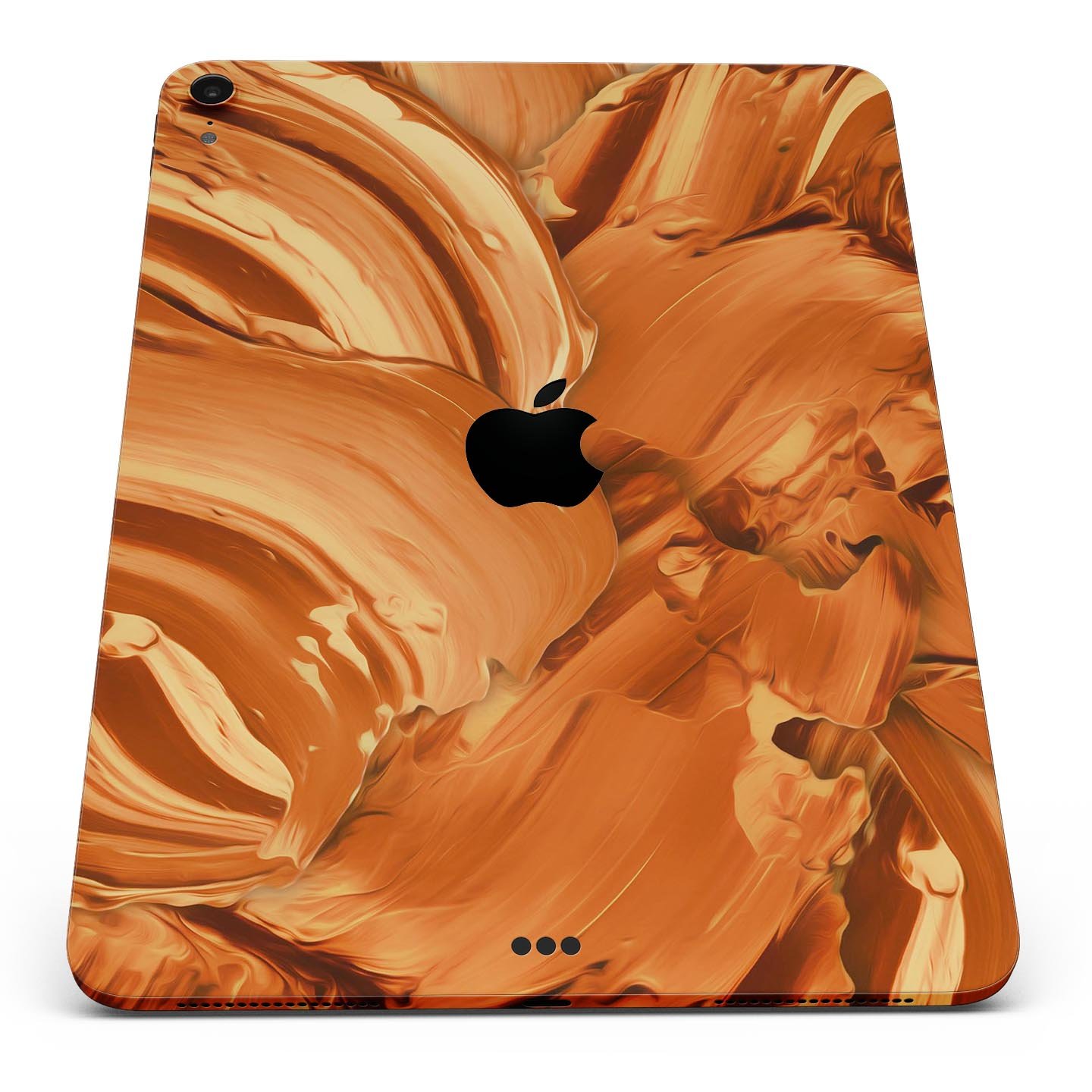 Blurred Abstract Flow V46 skin decal for Apple iPad, showcasing vibrant abstract design and premium 3M material.