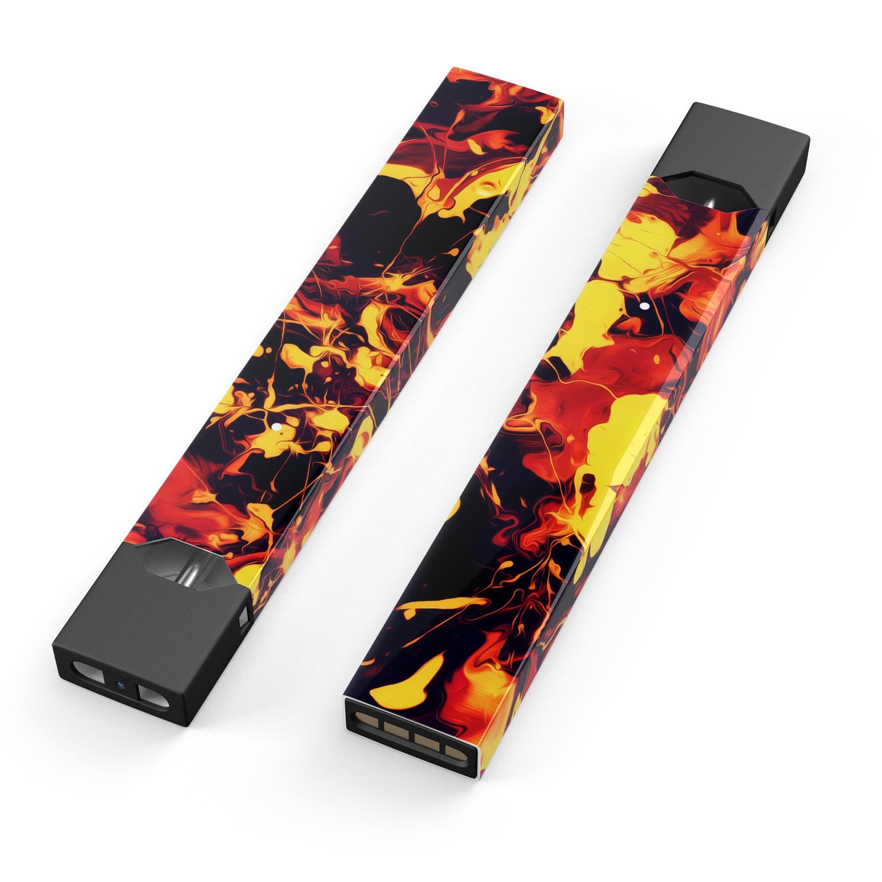 Blurred Abstract Flow V7 skin-wrap sticker for JUUL device, showcasing vibrant abstract design and premium quality.