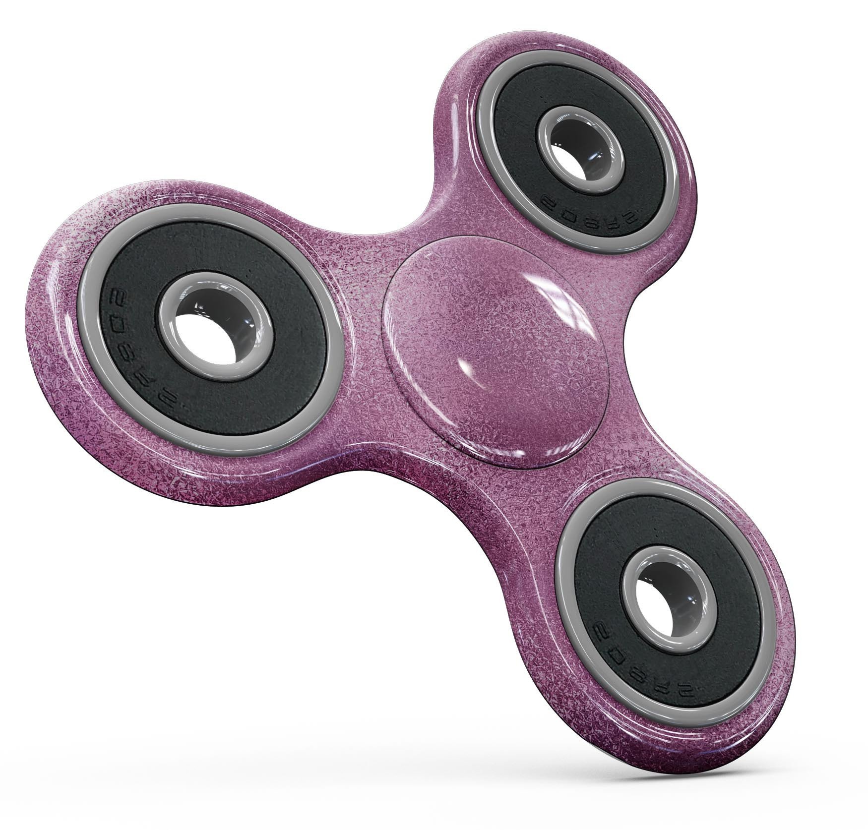 Blushed Pink Reflection Full-Body Fidget Spinner Skin-Kit showcasing its vibrant design and premium vinyl material.