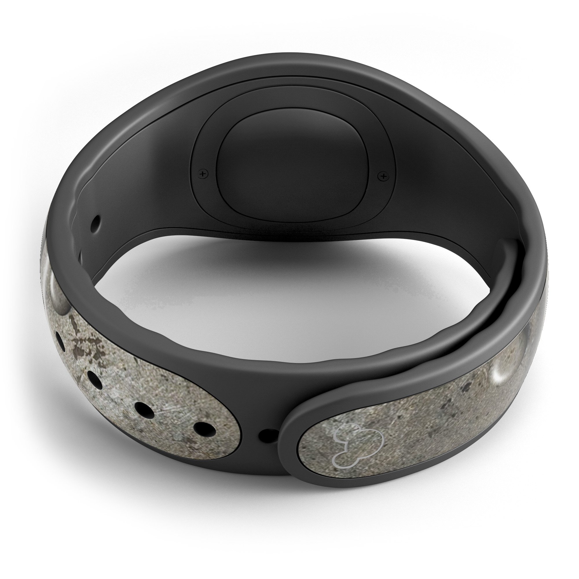 Bolted Steel Plates V2 decal skin wrap kit for Disney Magic Band, showcasing trendy designs and high-quality materials.