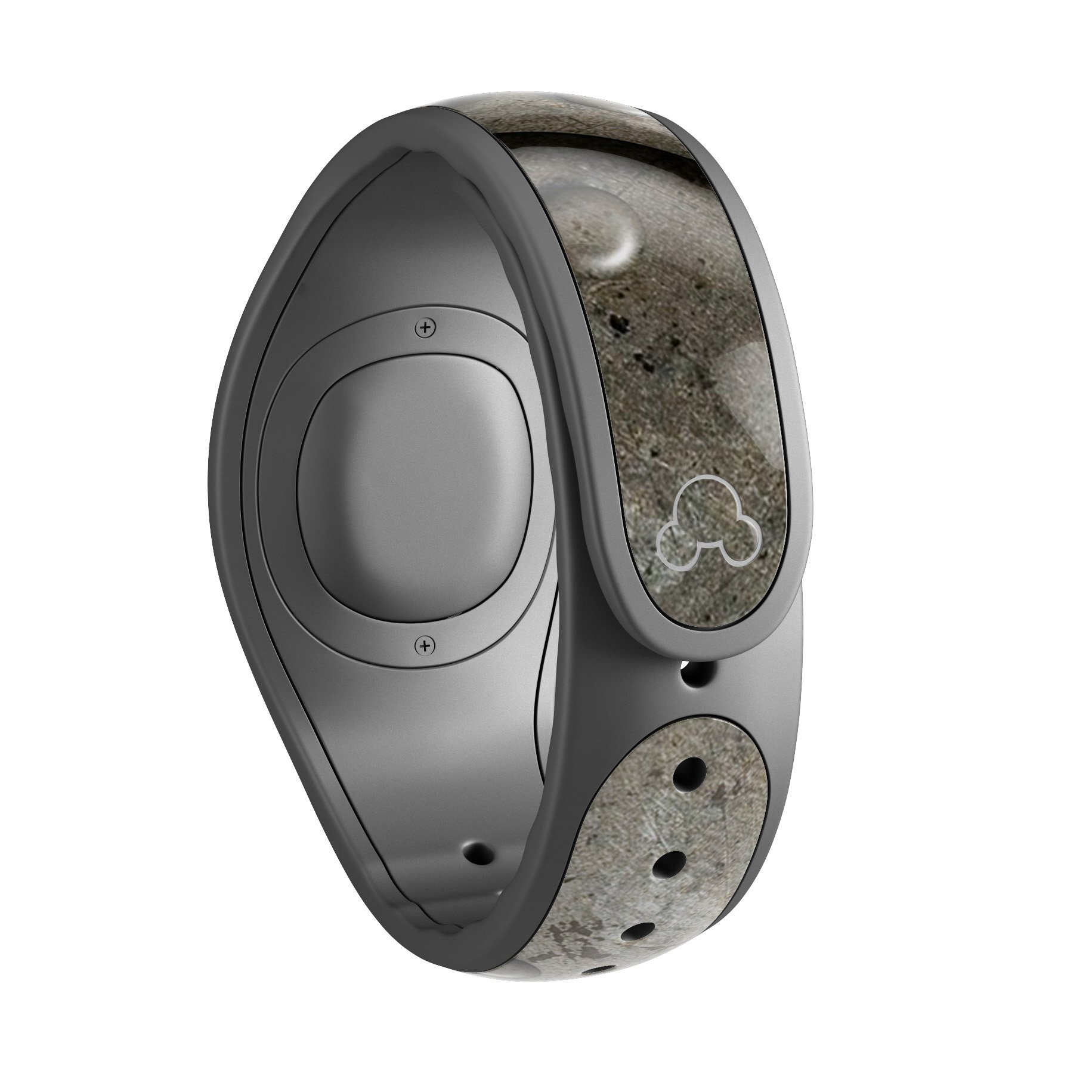 Bolted Steel Plates V2 decal skin wrap kit for Disney Magic Band, showcasing trendy designs and high-quality materials.