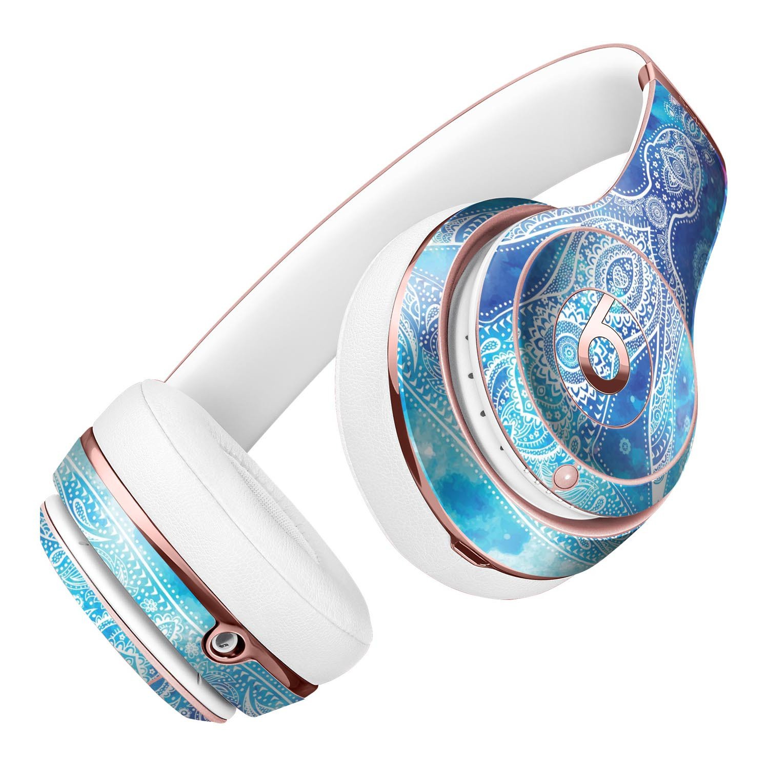 Bright Oil Yoga Mood Full-Body Skin Kit for Beats by Dre Solo 3, showcasing vibrant design and premium vinyl material.