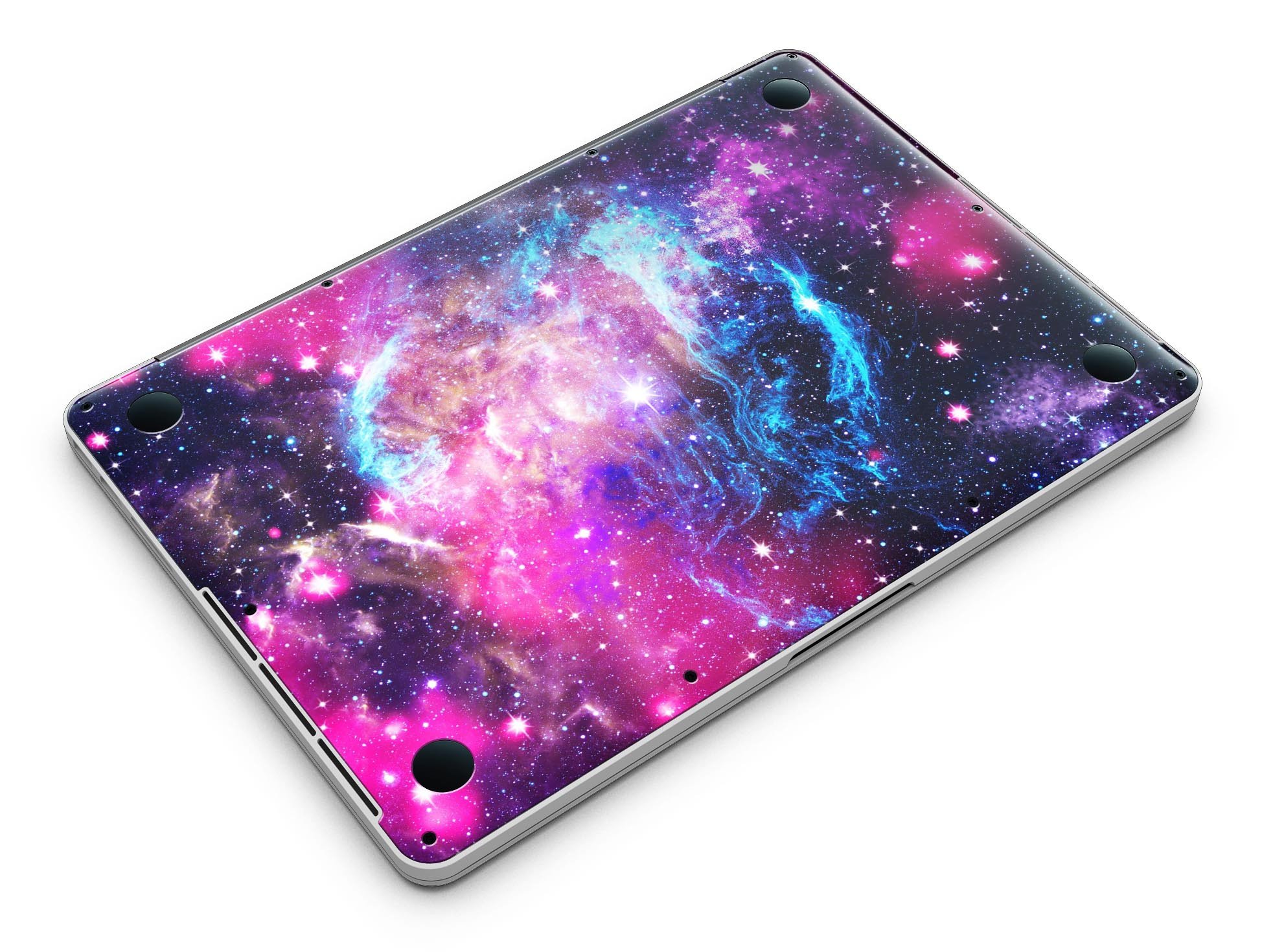 Bright Trippy Space skin for MacBook Pro with Retina Display, showcasing vibrant colors and unique design.