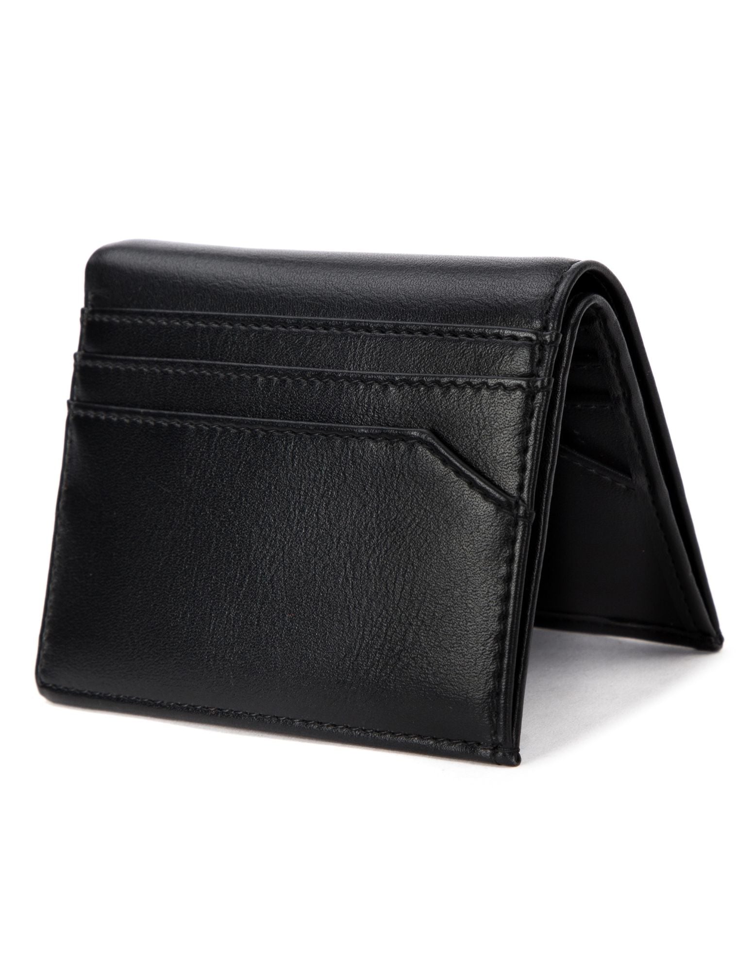 BROOME Unisex Wallet in Black made from ECO PU vegan leather, featuring 10 card slots and RFID protection.