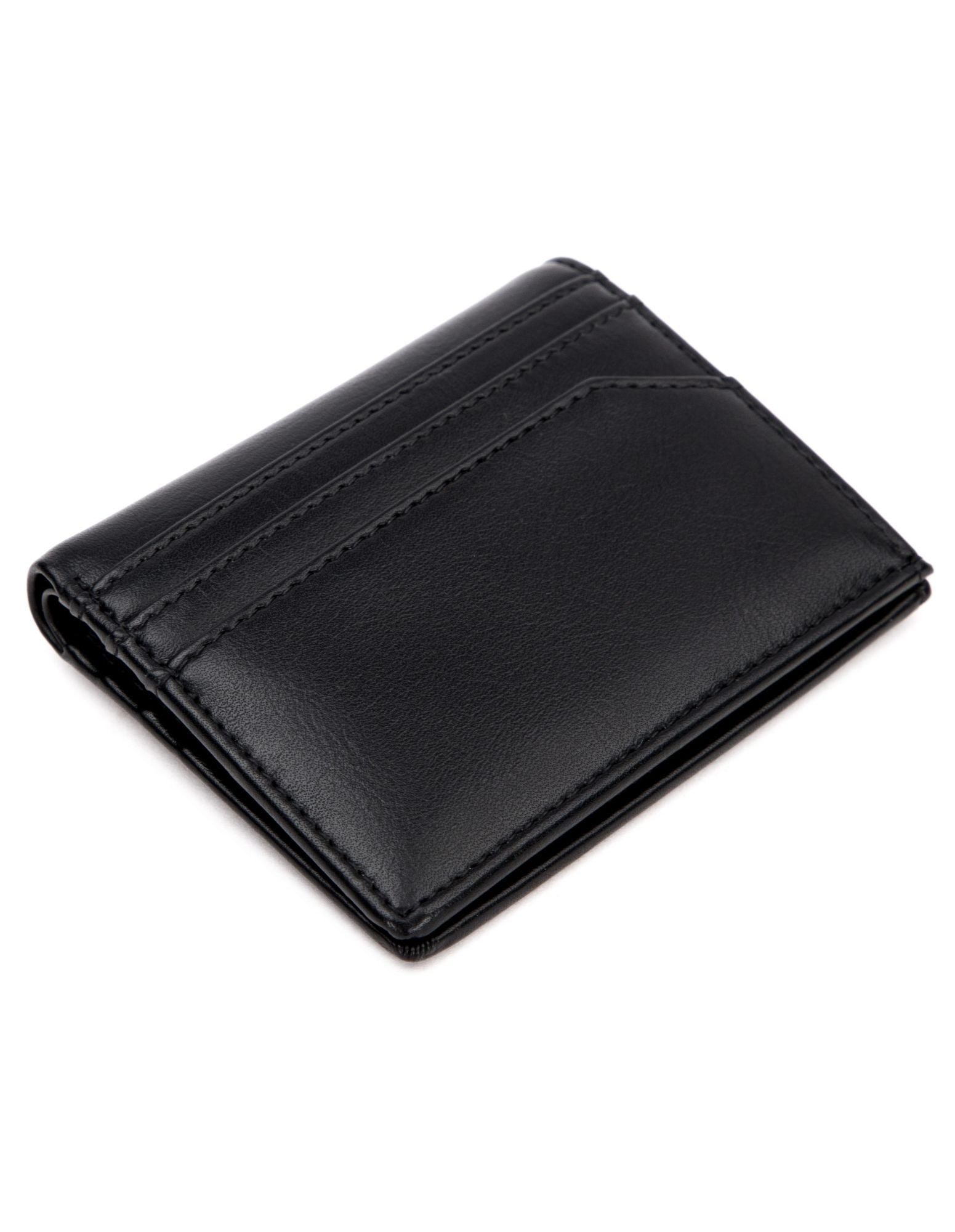 BROOME Unisex Wallet in Black made from ECO PU vegan leather, featuring 10 card slots and RFID protection.