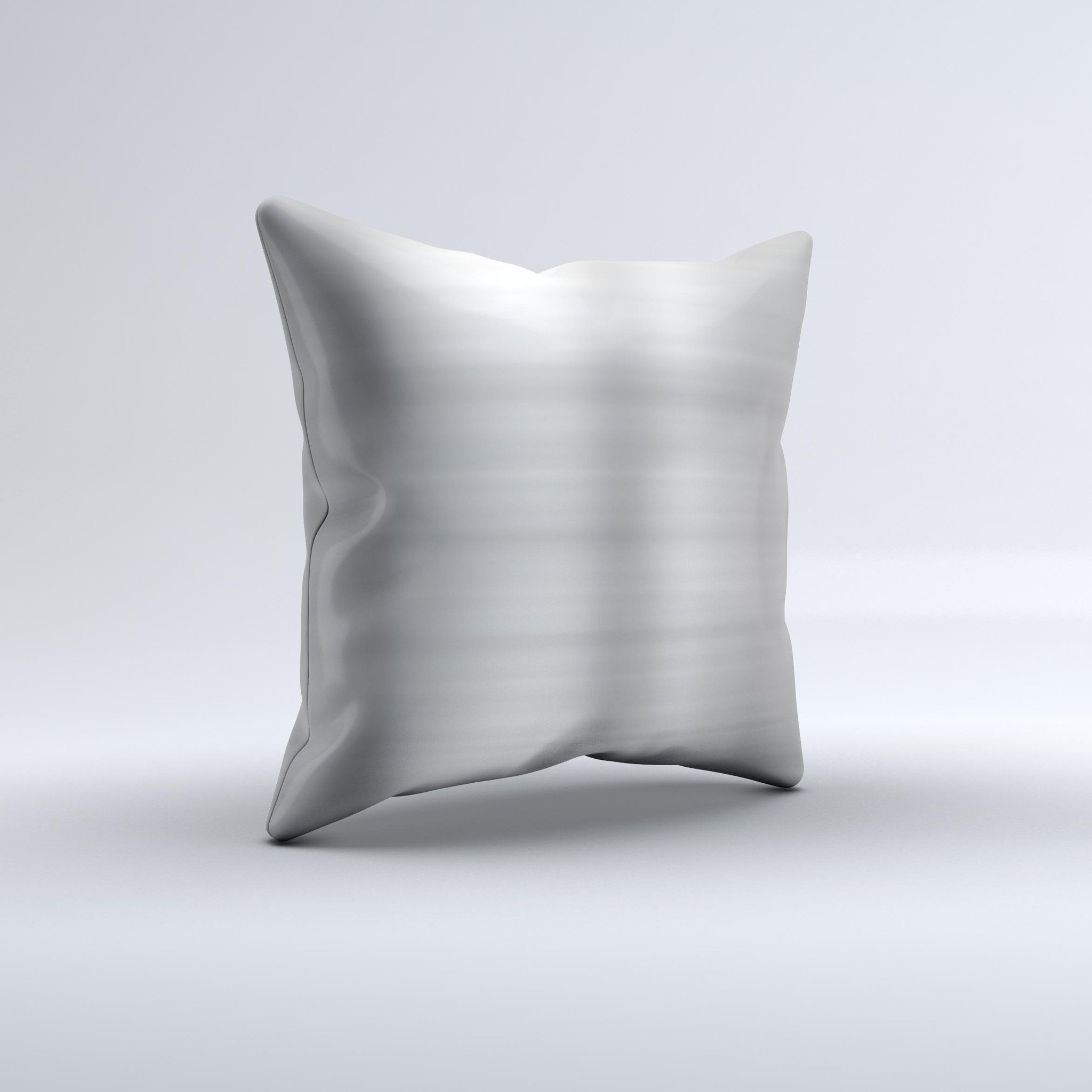 Brushed Metal Surface Ink-Fuzed Decorative Throw Pillow showcasing unique handcrafted design and high-quality fabric.