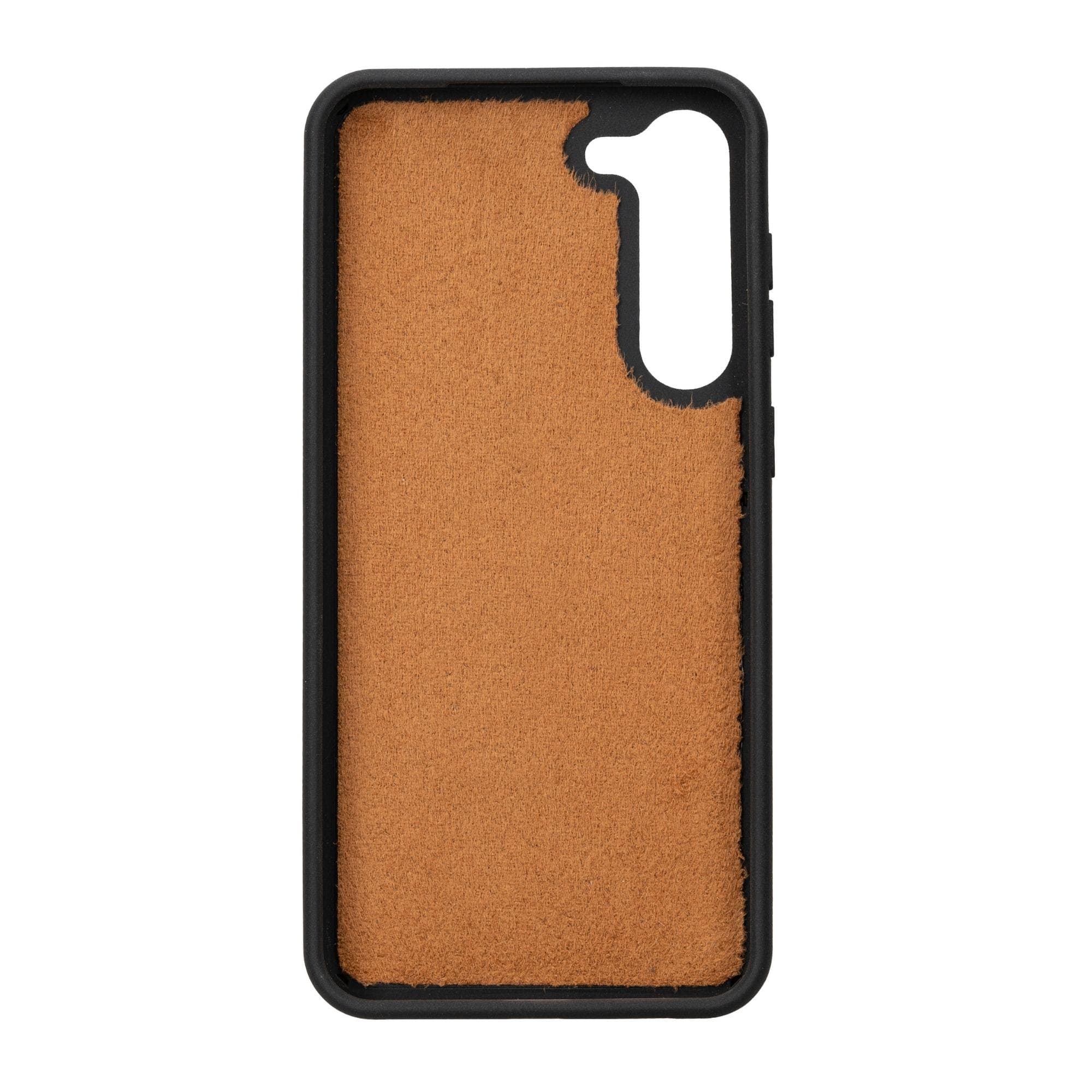 Buffalo Samsung Galaxy S20 Series Detachable Leather Wallet Case showcasing its sleek design, card compartments, and kickstand feature.