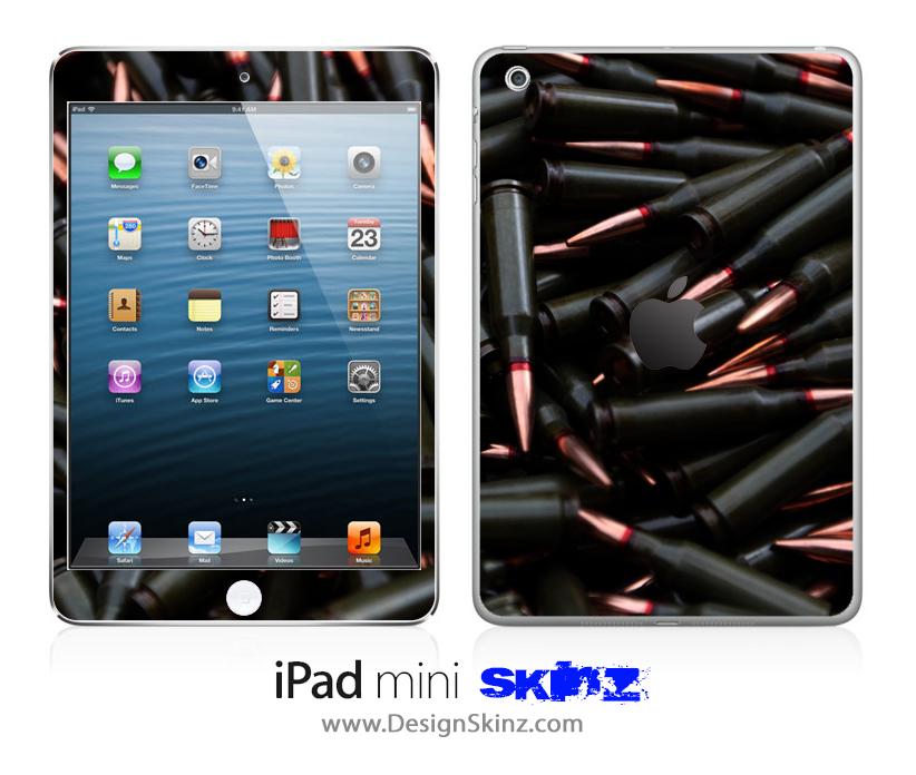 Stylish Bullets iPad Skin featuring vibrant designs and a perfect fit for iPad protection.