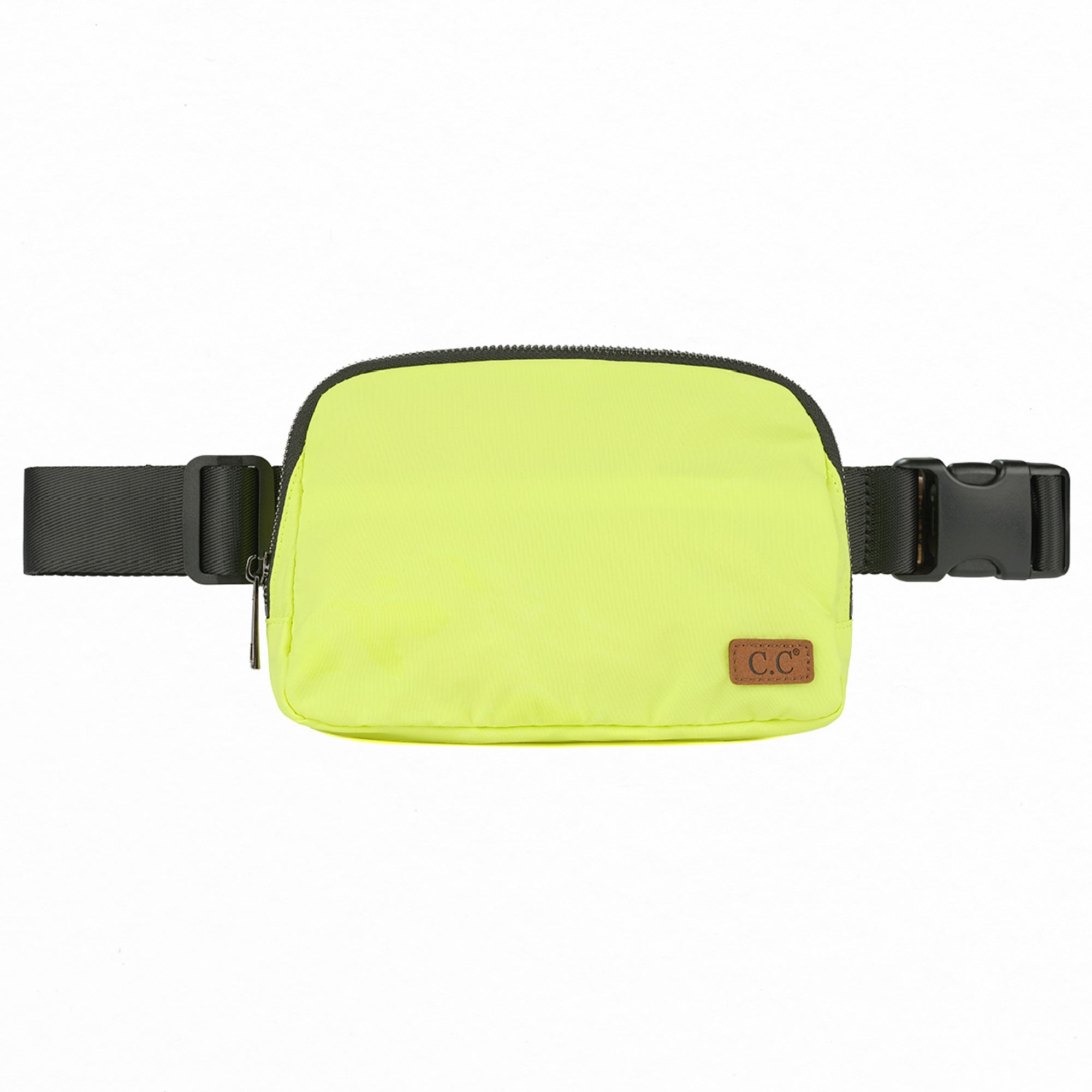 CC Basic Belt Bag Fanny Pack in various colors, showcasing adjustable strap and waterproof material.