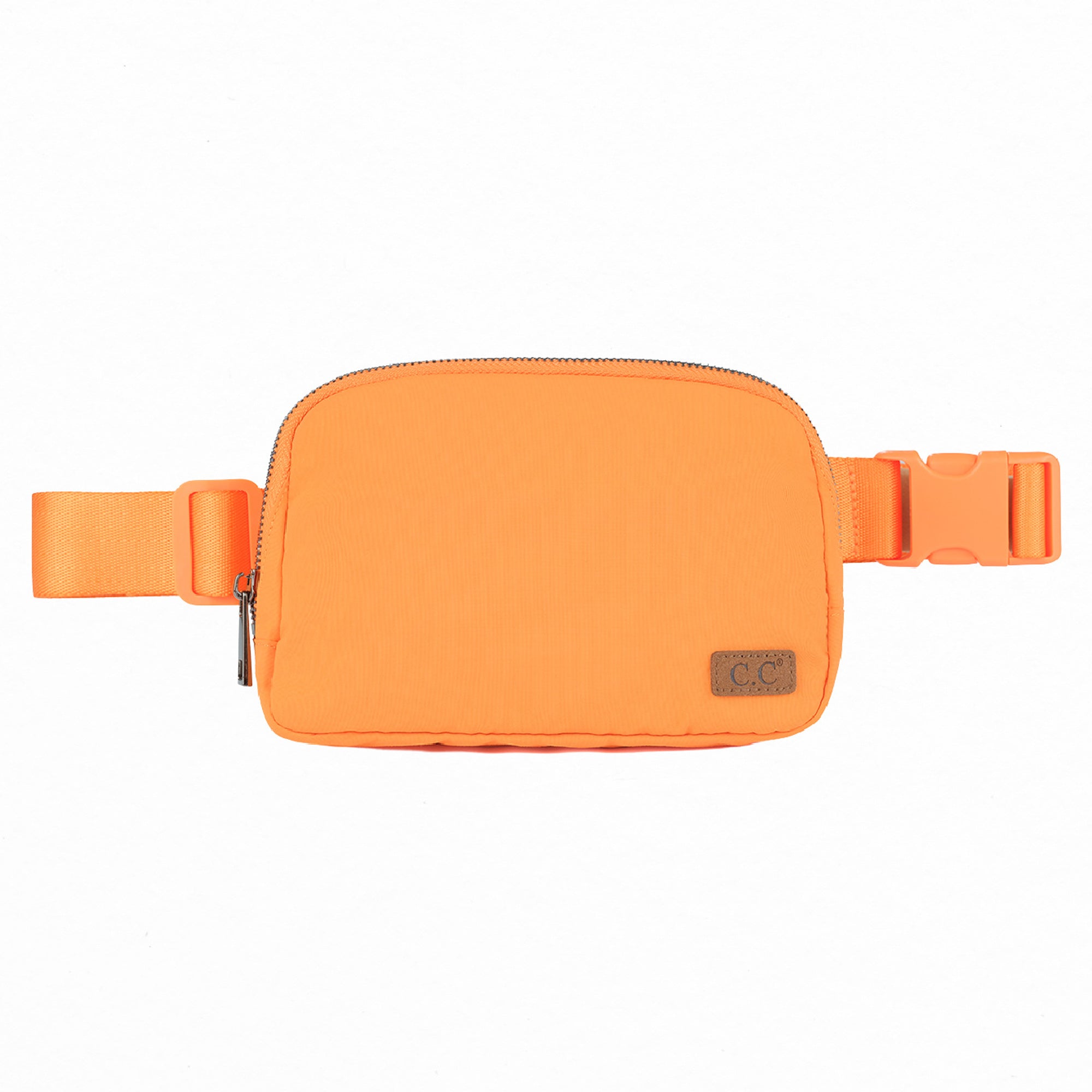 CC Basic Belt Bag Fanny Pack in various colors, showcasing adjustable strap and waterproof material.