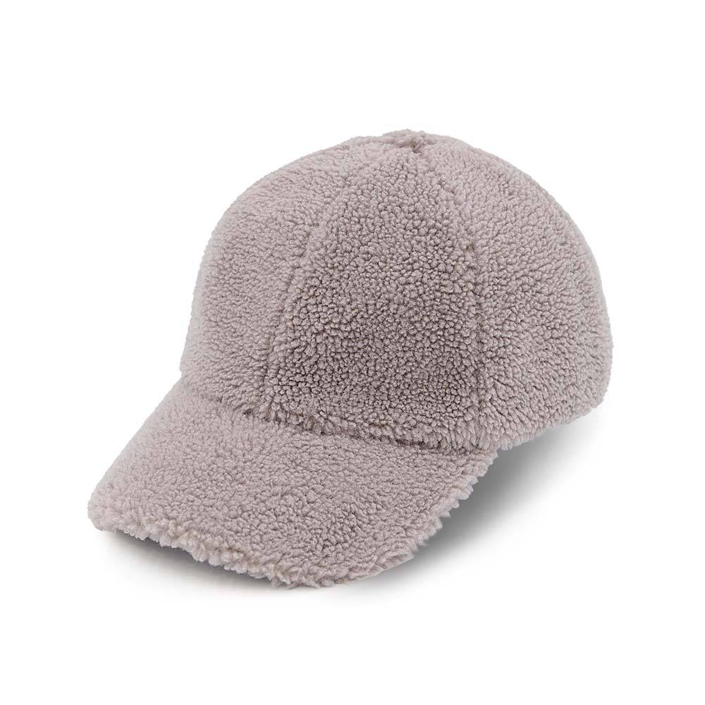 CC Cozy Sherpa Cap featuring soft sherpa material and adjustable velcro strap, suitable for youth and adults.