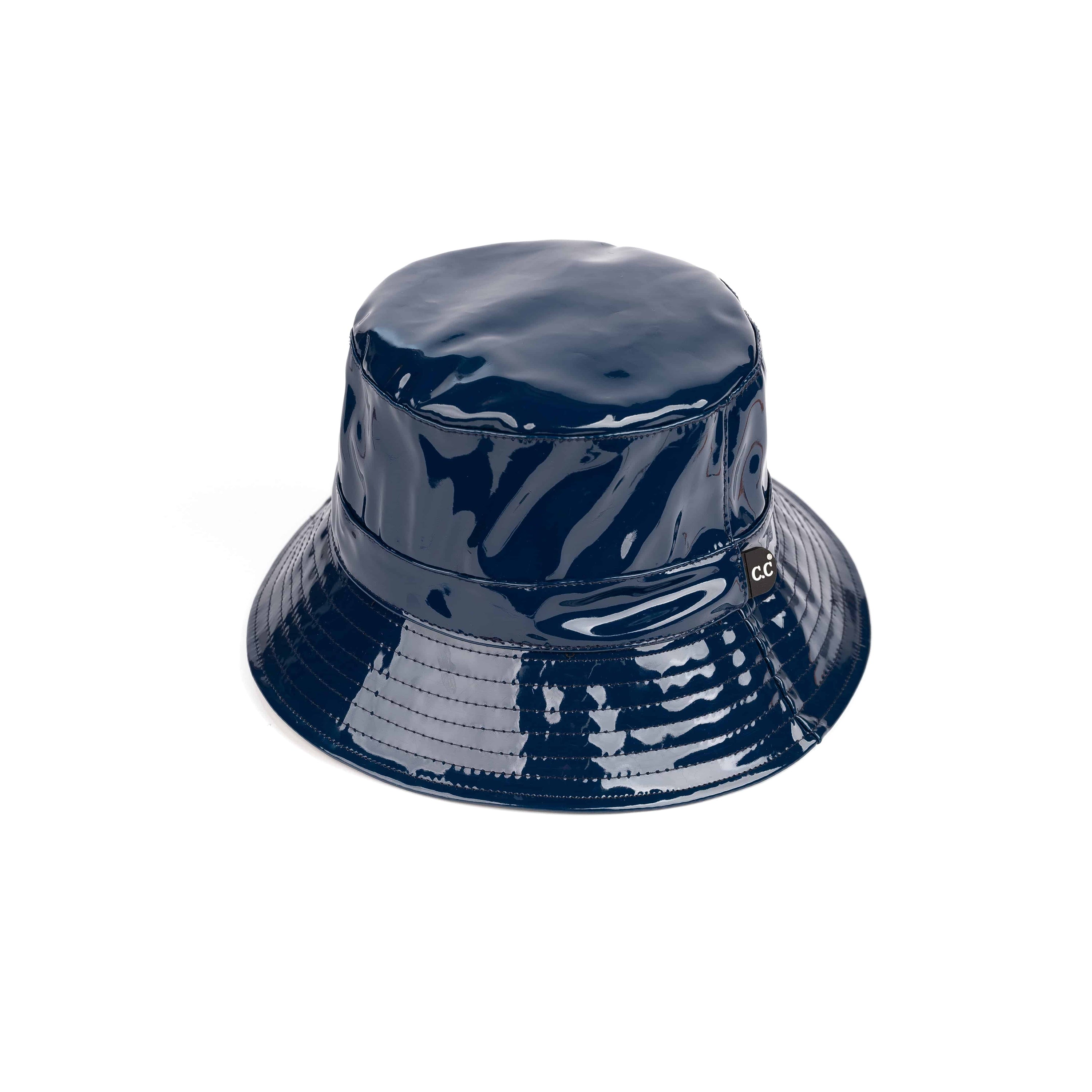 CC Luxury Waterproof Bucket Hat in various colors, showcasing its stylish design and adjustable inner band.