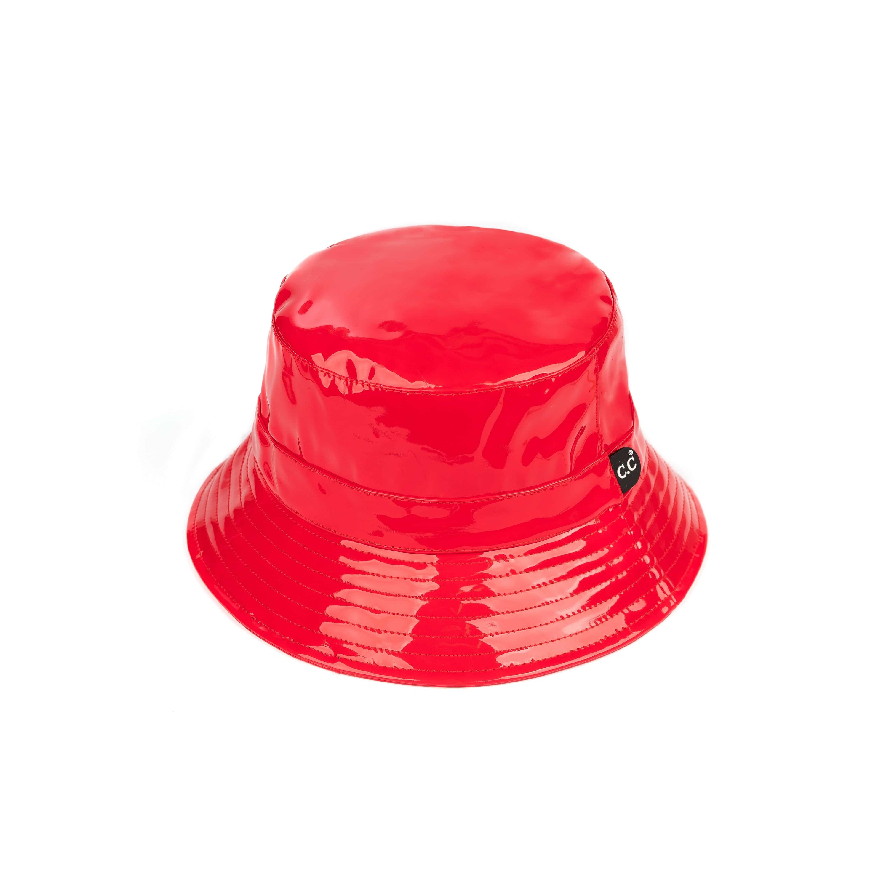 CC Luxury Waterproof Bucket Hat in various colors, showcasing its stylish design and adjustable inner band.