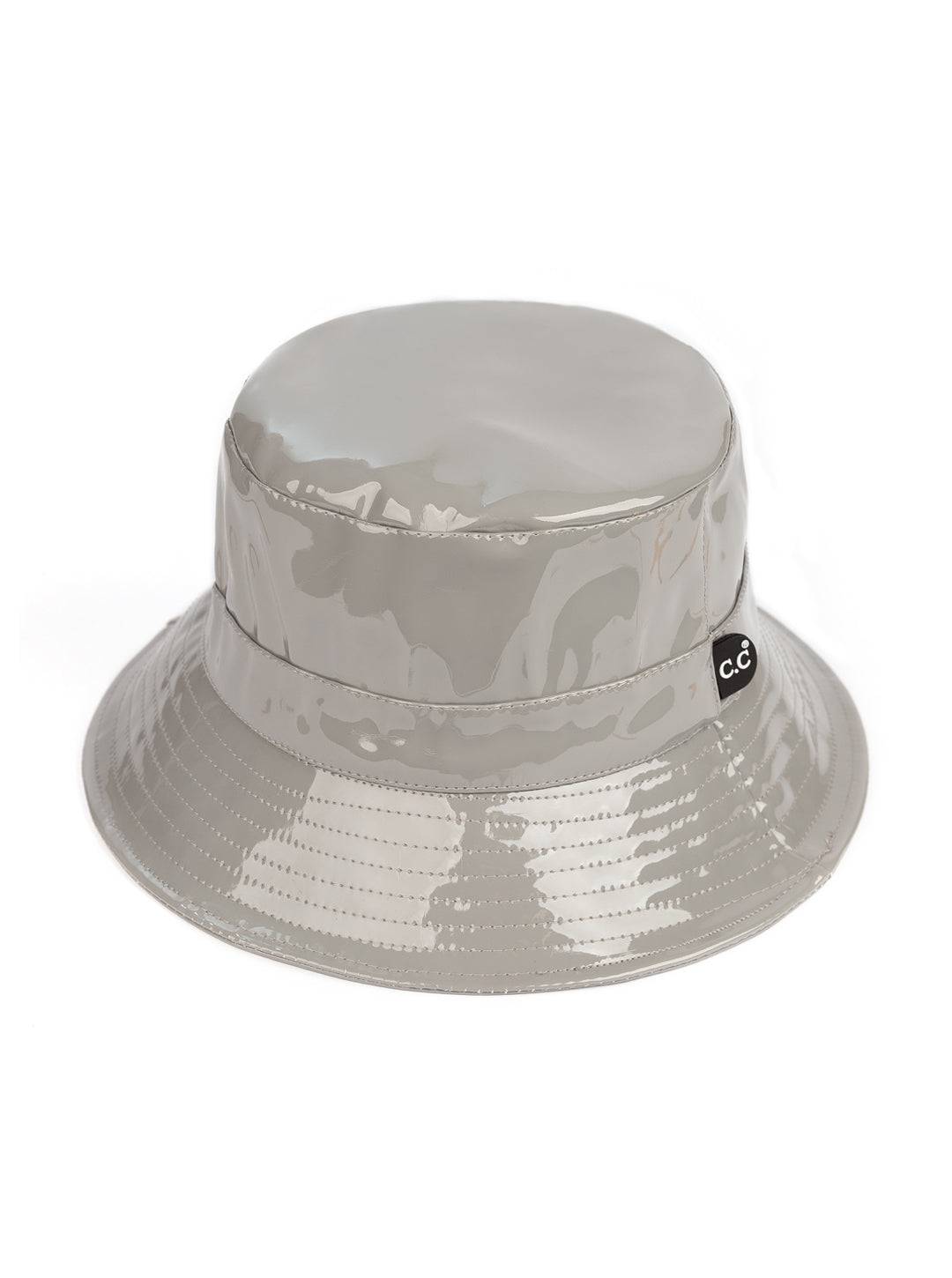 CC Luxury Waterproof Bucket Hat in various colors, showcasing its stylish design and adjustable inner band.