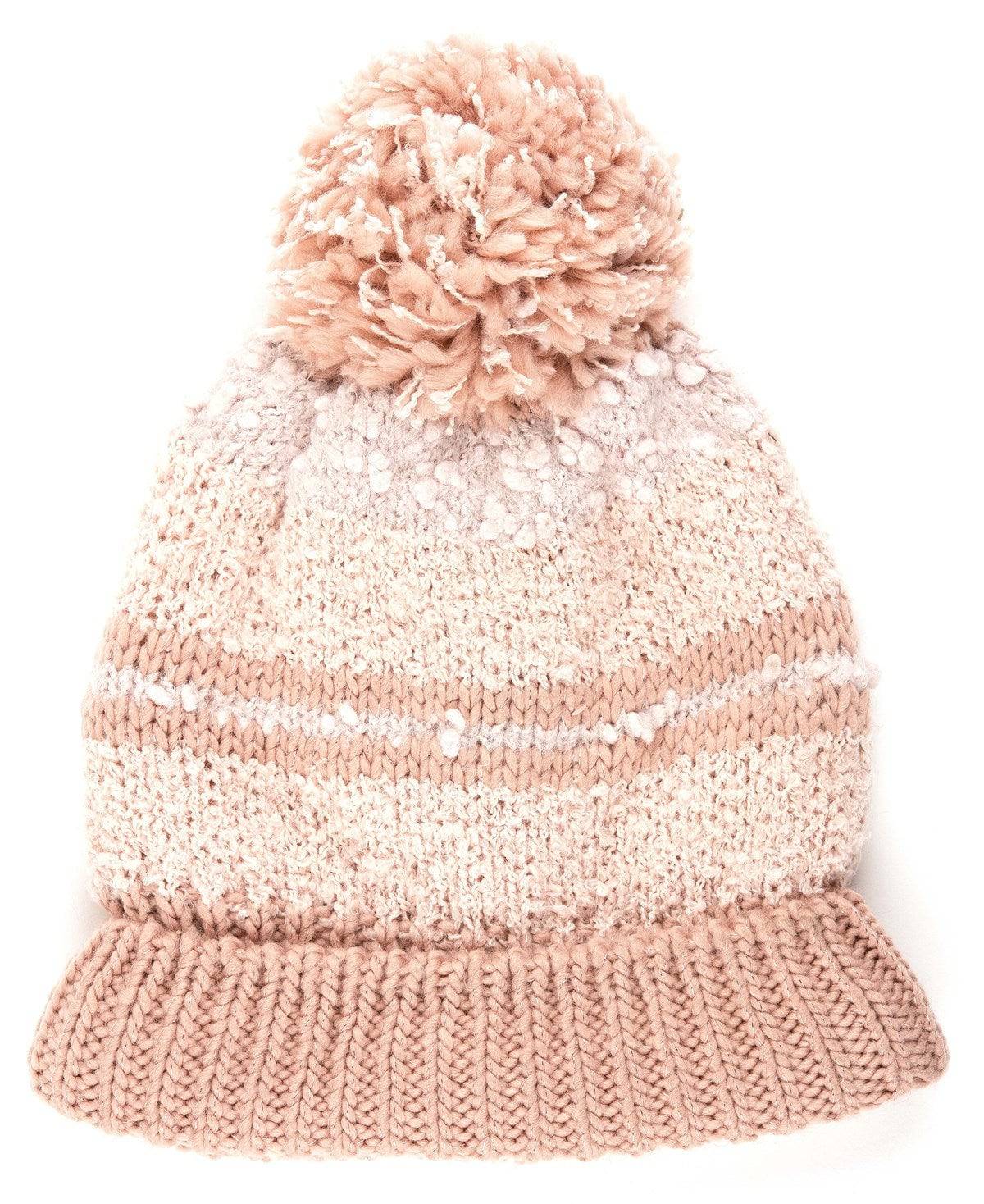 CC Telluride Trending Beanie featuring a yarn pom, fleece lining, and authentic C.C.® branding in a stylish design.