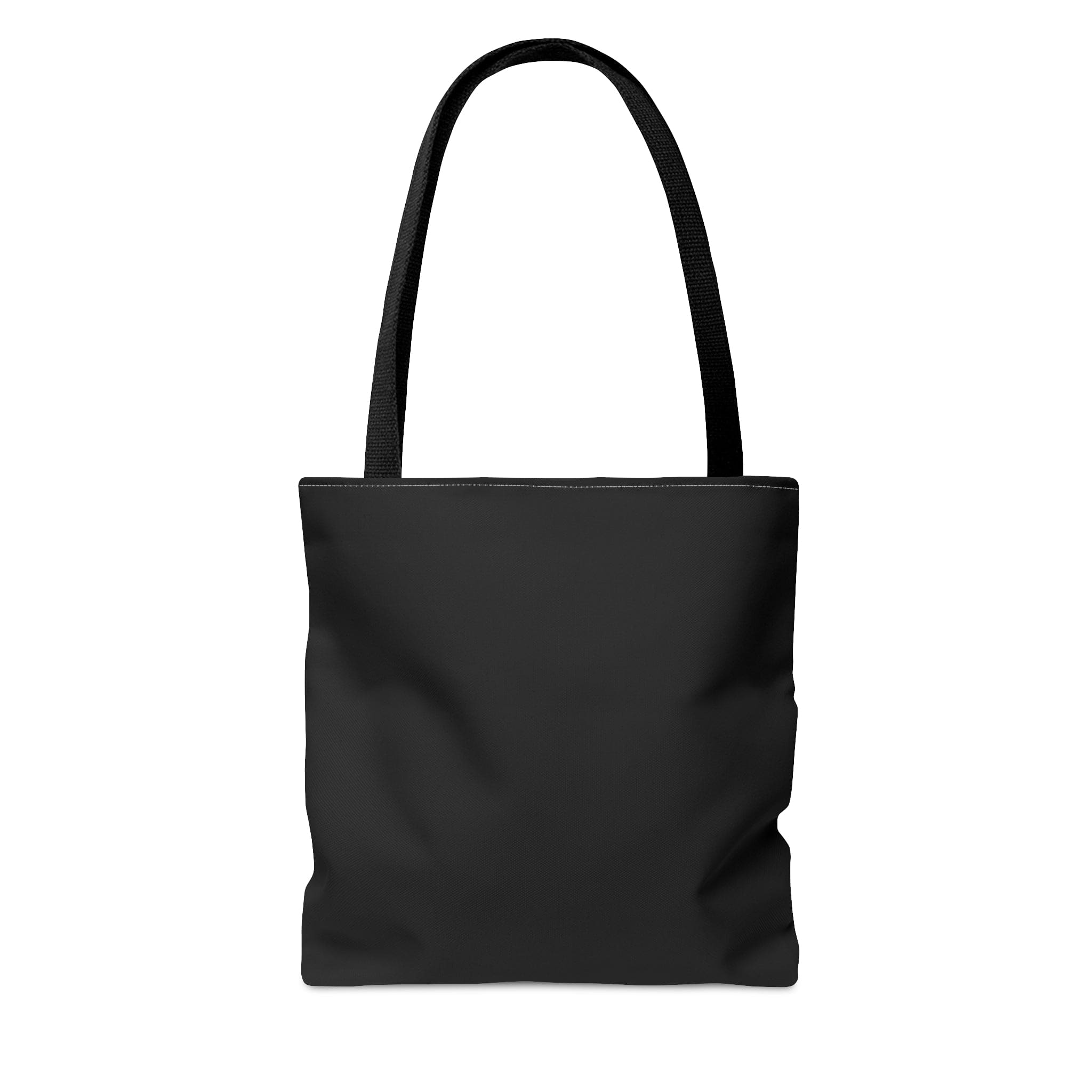 Canvas Tote Bag Awesome by Design featuring a unique white print and black cotton handles, perfect for everyday use.