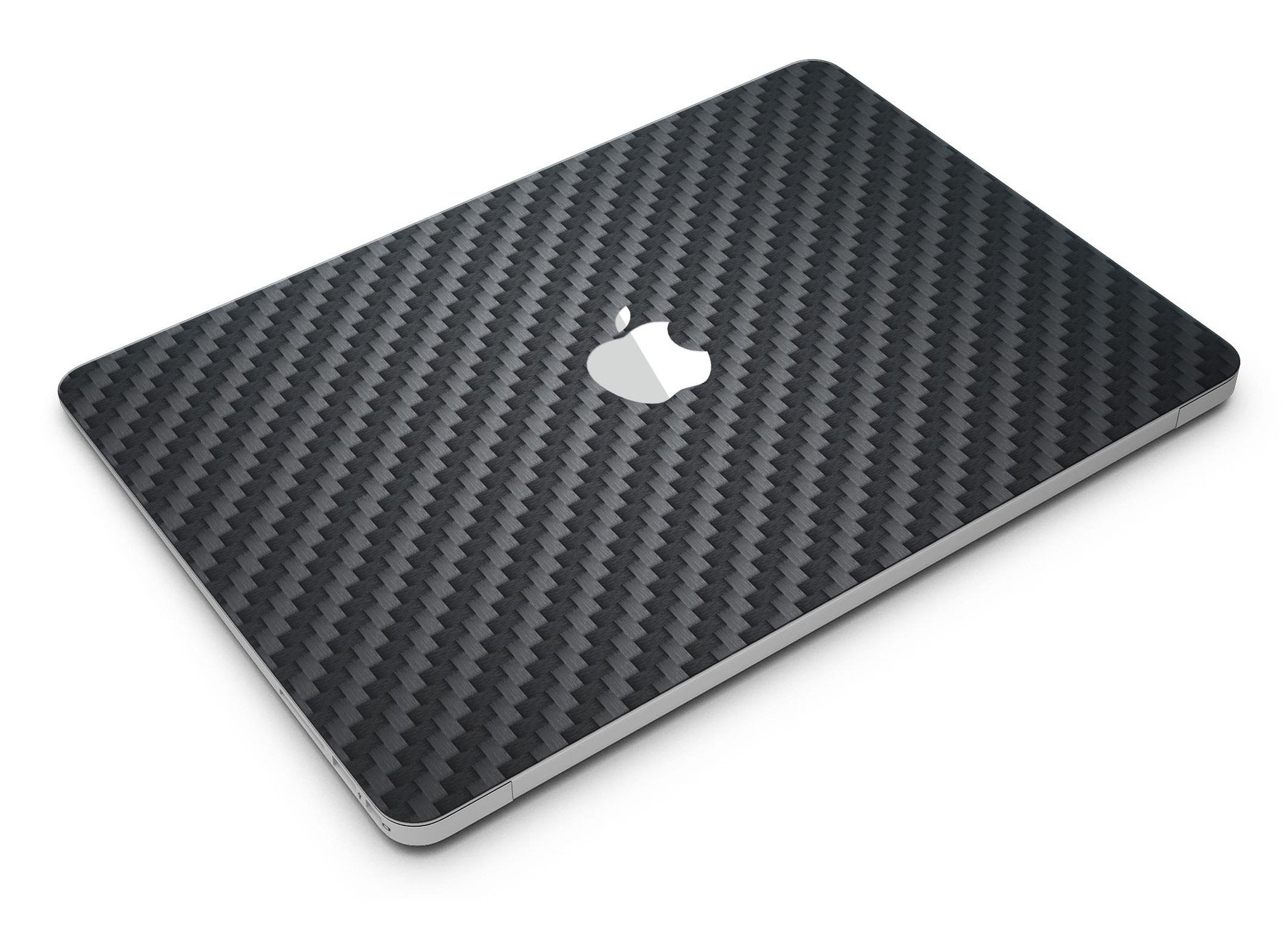 Carbon Fiber Texture Skin Kit for MacBook Air, showcasing a sleek design and premium vinyl material.