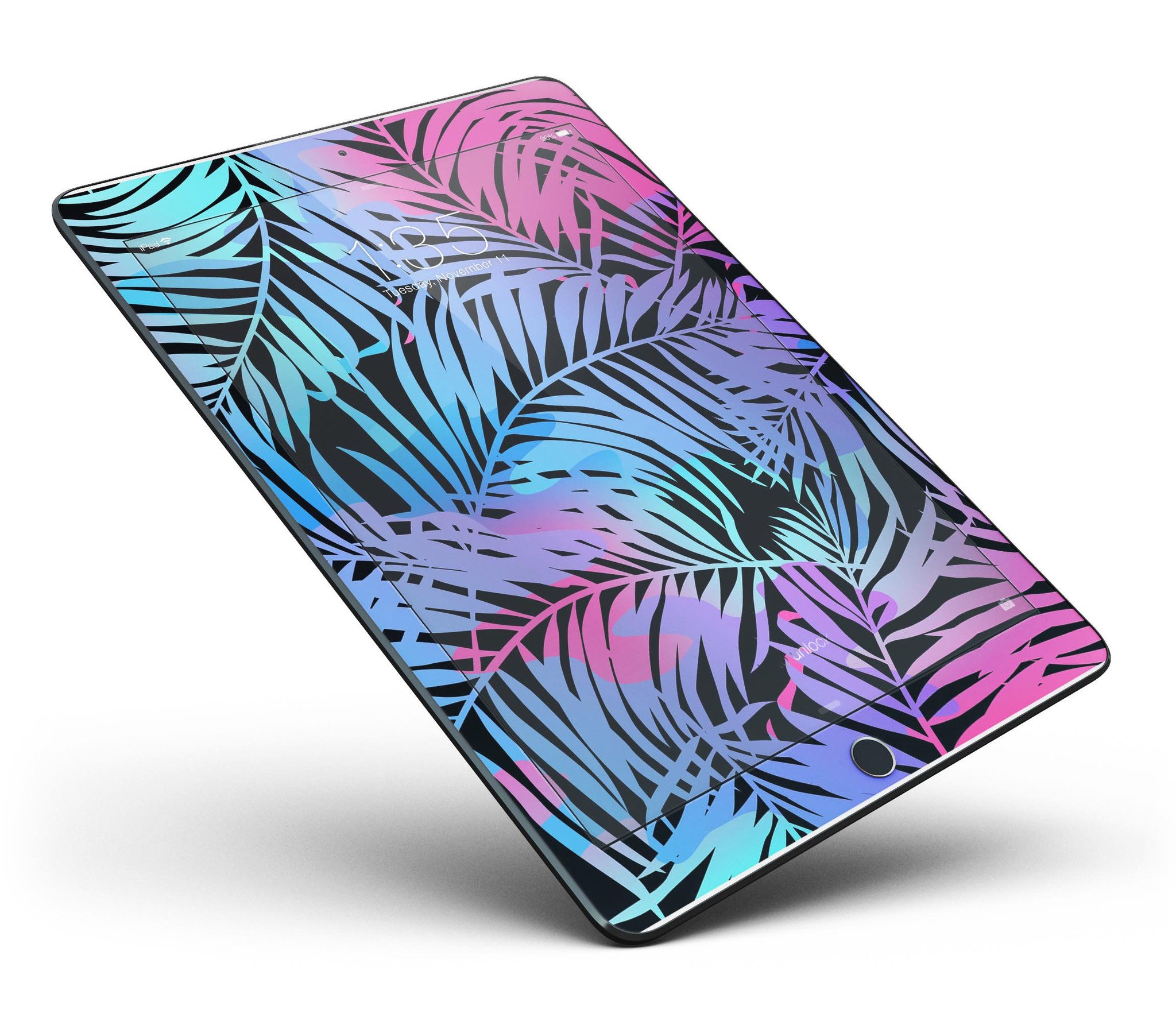 Chromatic Safari Full Body Skin for iPad Pro, showcasing vibrant colors and a sleek design, fits both 9.7" and 12.9" models.