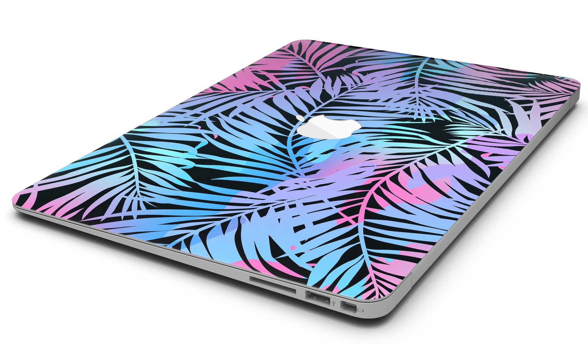 Chromatic Safari MacBook Air Skin Kit showcasing vibrant design and premium vinyl material.