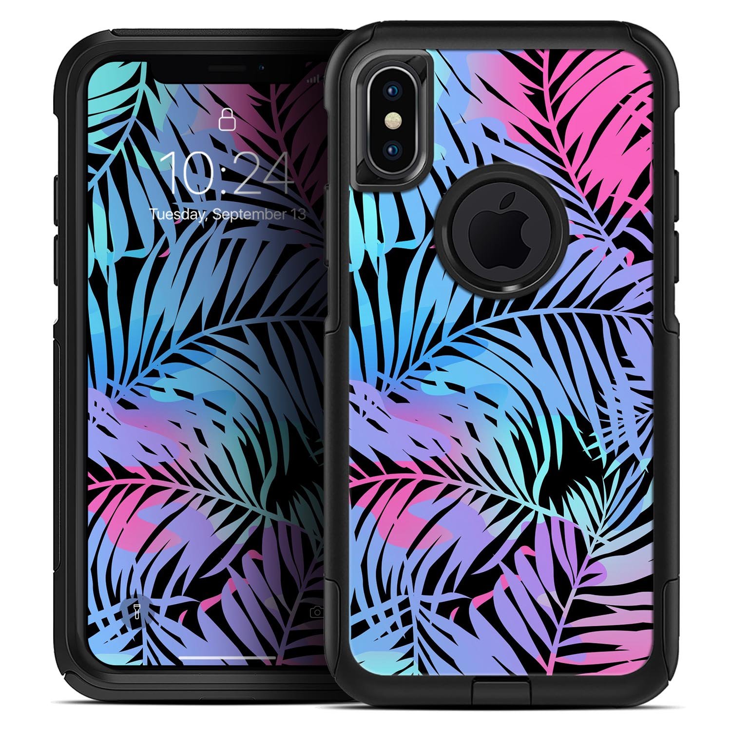 Chromatic Safari Skin Kit for iPhone OtterBox Cases featuring vibrant designs and premium 3M materials.