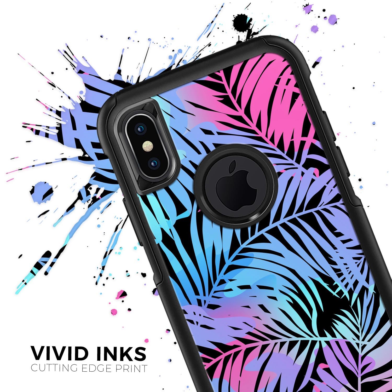 Chromatic Safari Skin Kit for iPhone OtterBox Cases featuring vibrant designs and premium 3M materials.