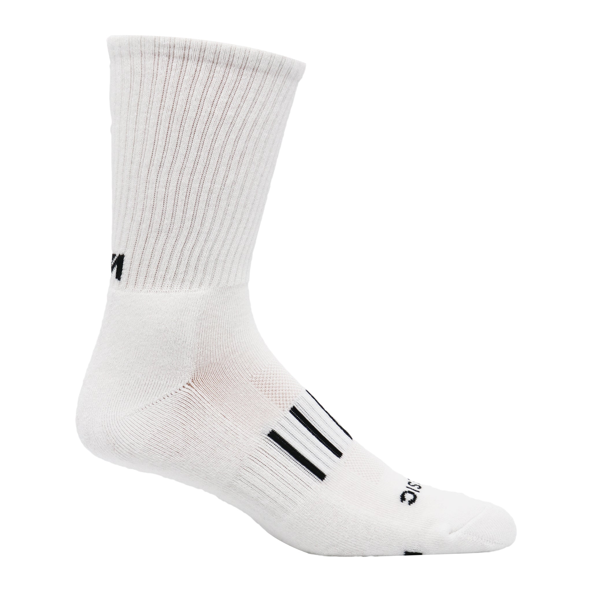 A pair of Classic Crew Kids Socks featuring a simple design with ventilator mesh top and durable fabric, perfect for active children.