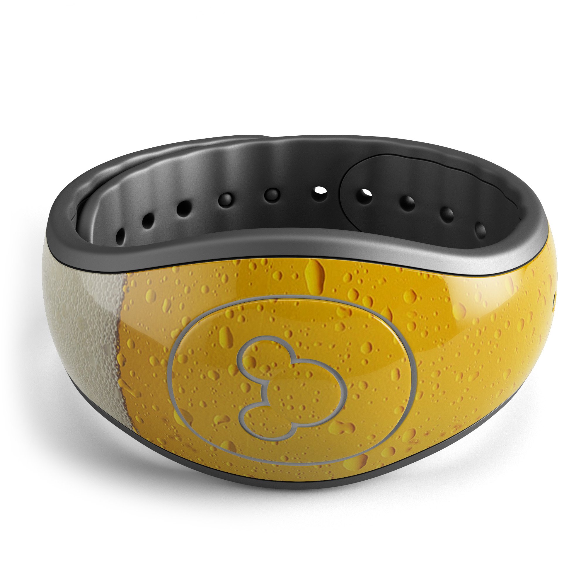 Cold Beer decal skin wrap kit for Disney Magic Band, showcasing trendy designs and high-quality materials.