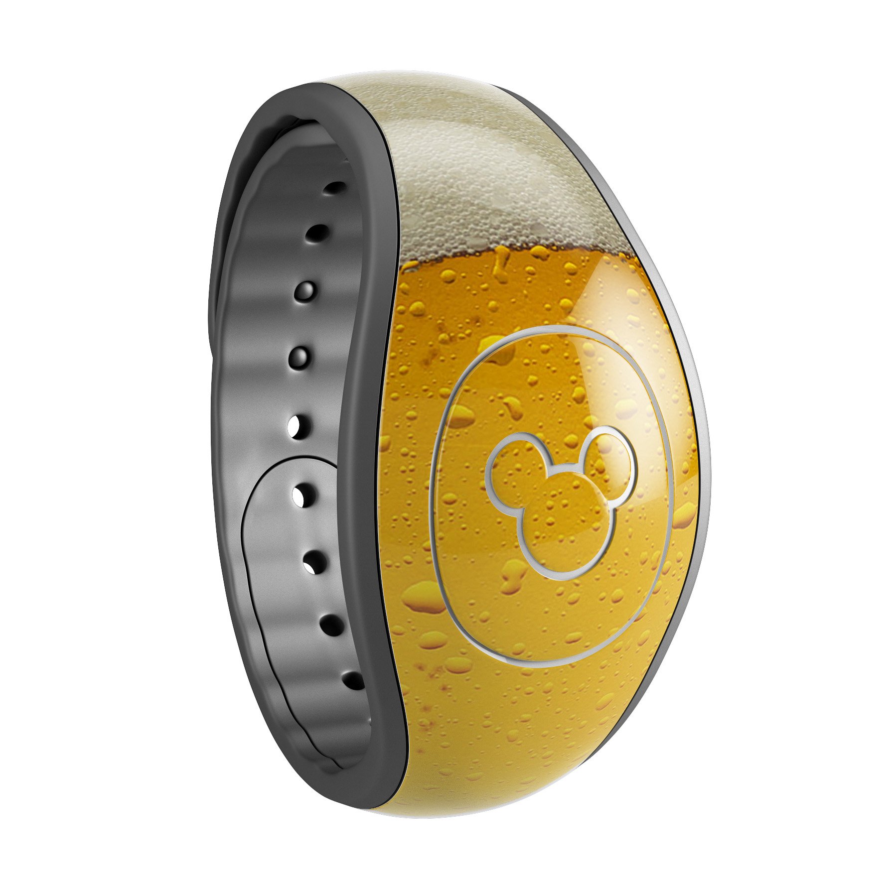 Cold Beer decal skin wrap kit for Disney Magic Band, showcasing trendy designs and high-quality materials.