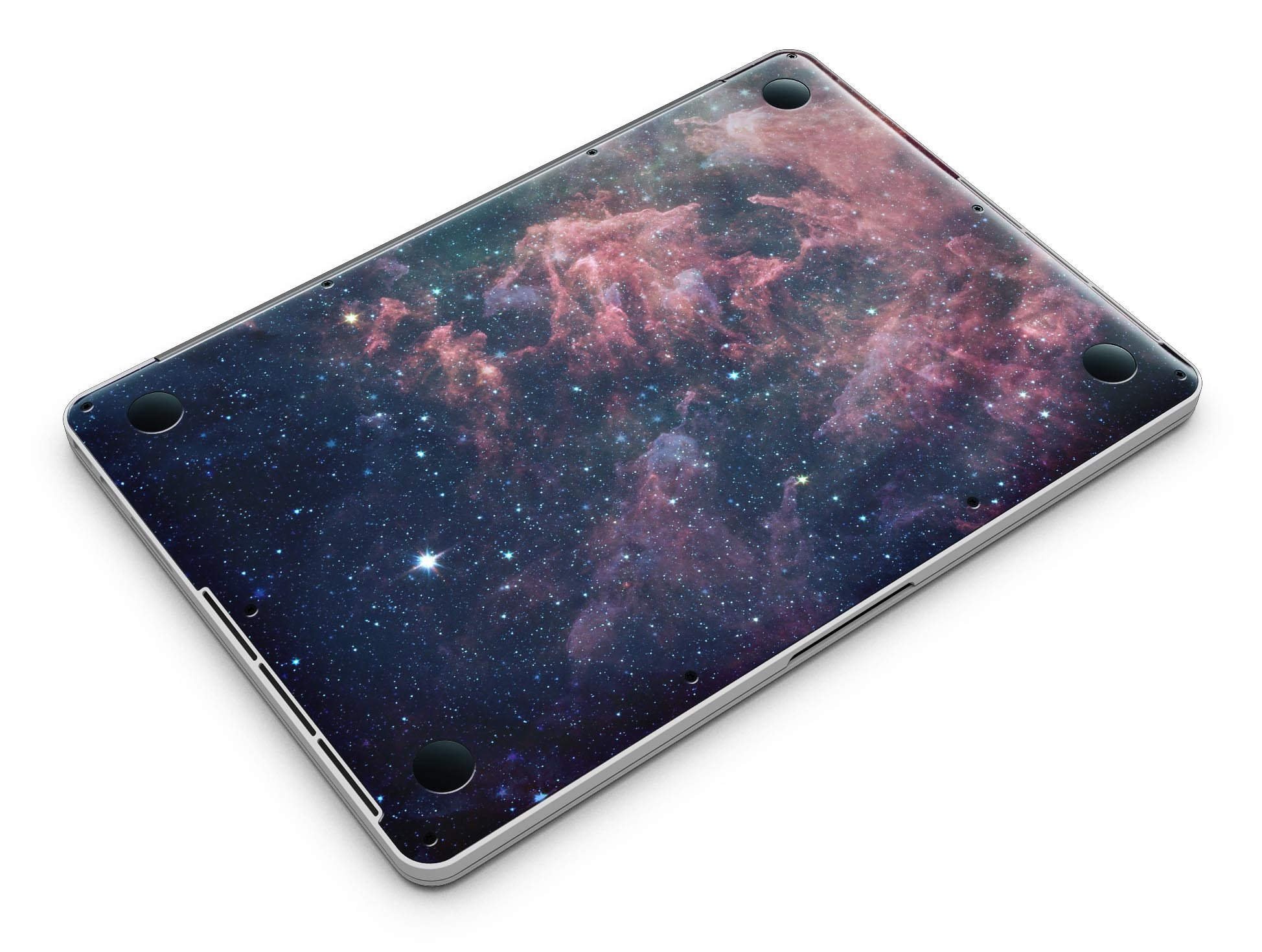 Colorful deep space nebula skin for MacBook Pro with Retina Display, showcasing vibrant colors and intricate cosmic patterns.