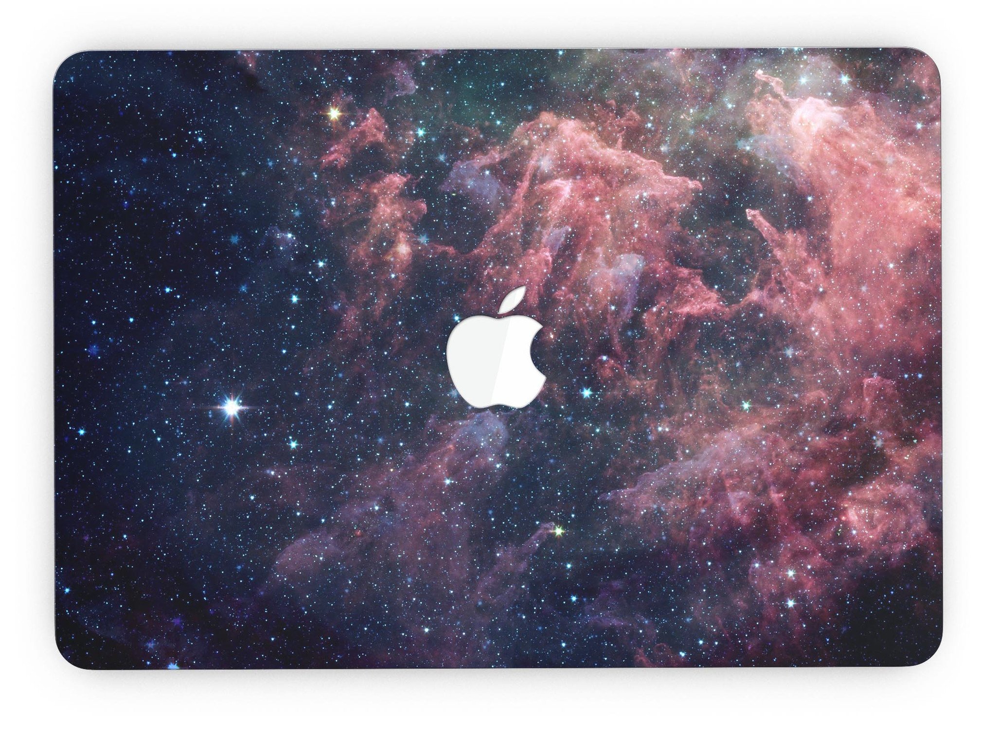 Colorful deep space nebula skin for MacBook Pro with Retina Display, showcasing vibrant colors and intricate cosmic patterns.