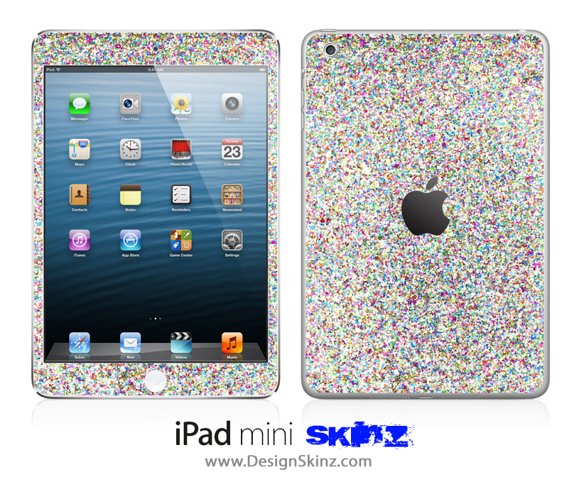 Colorful Dotted iPad Skin featuring vibrant dots on a sleek surface, designed for protection and style.