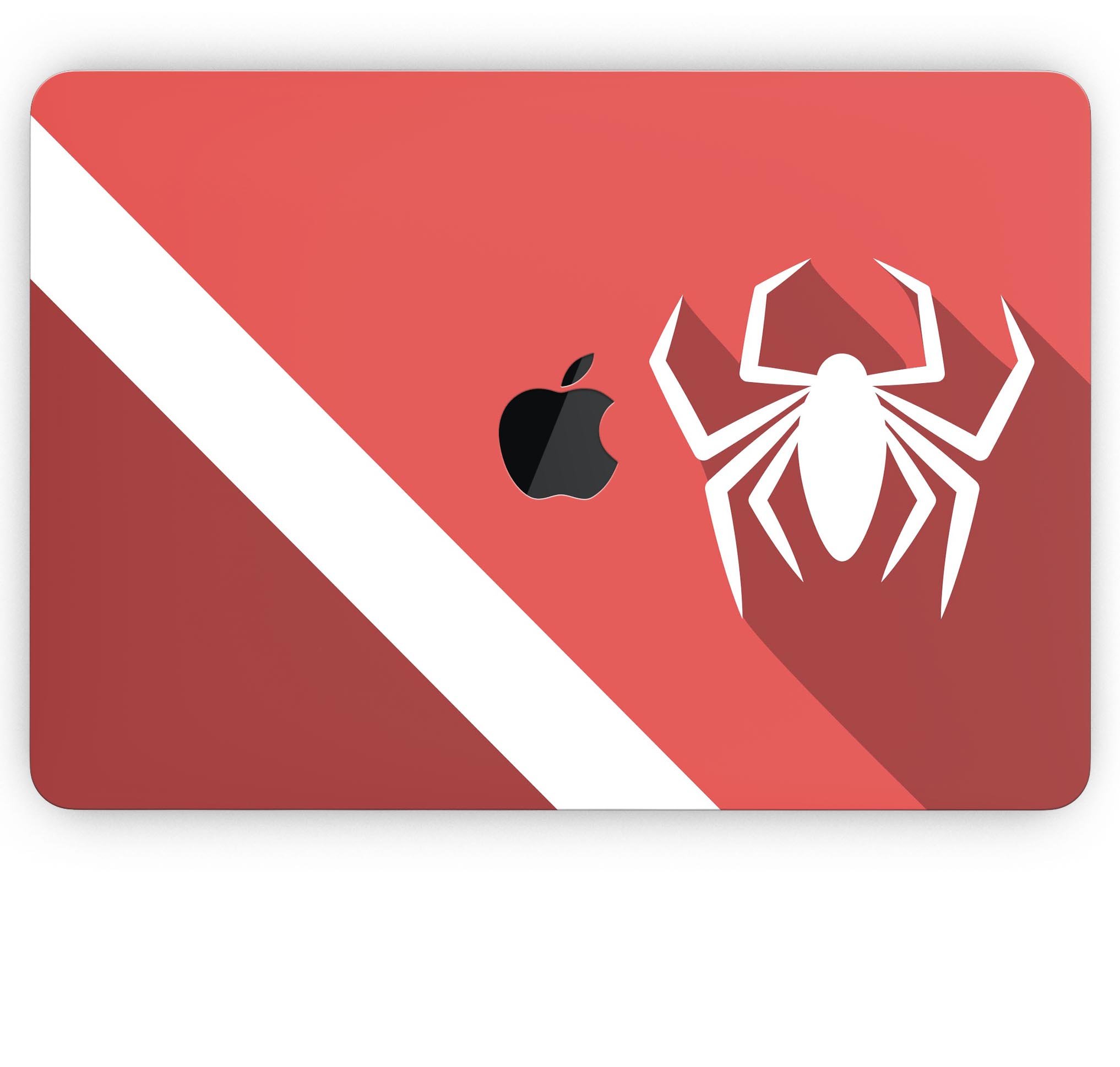 Dark Super Hero Wars 12 skin for MacBook Pro, featuring vibrant comic-style graphics and a sleek design.